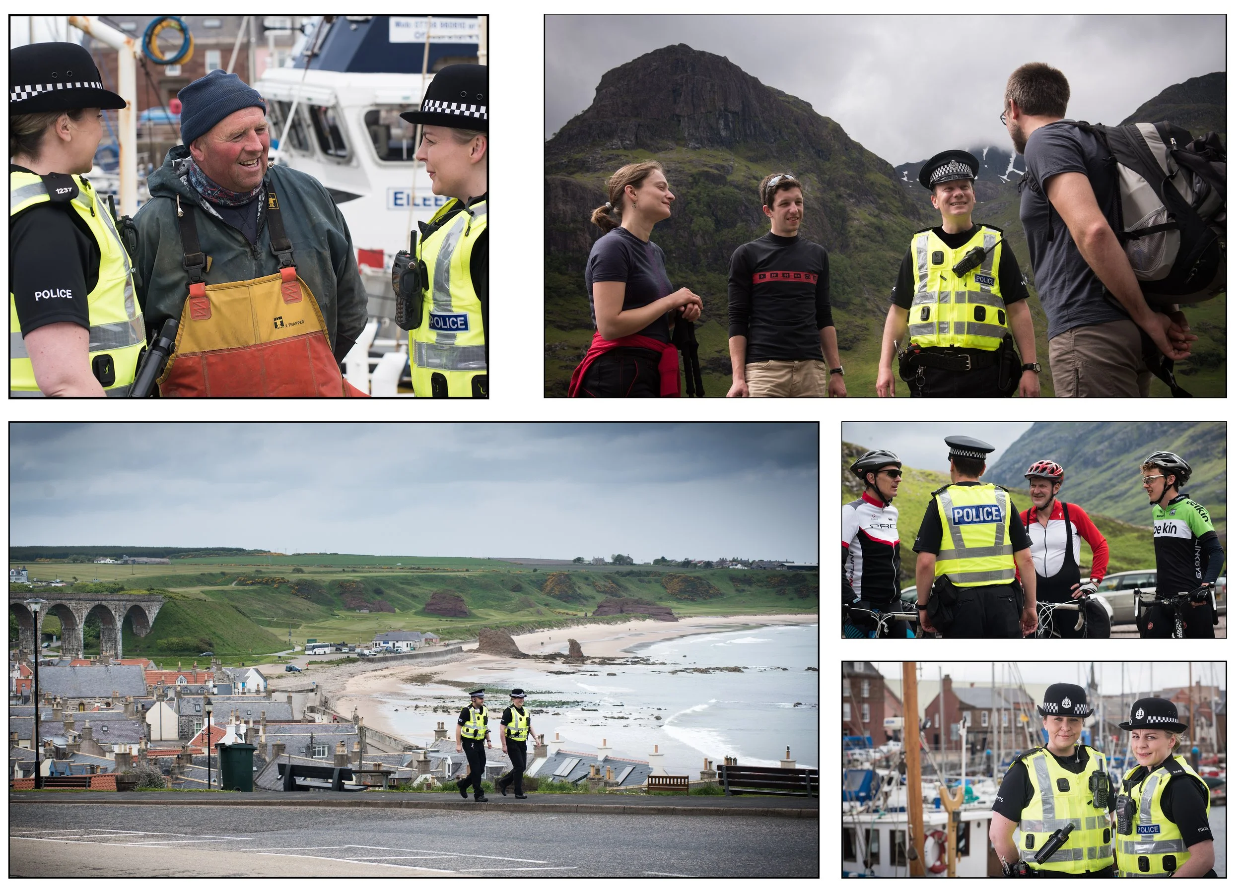 Police Scotland - images for in-house stock library