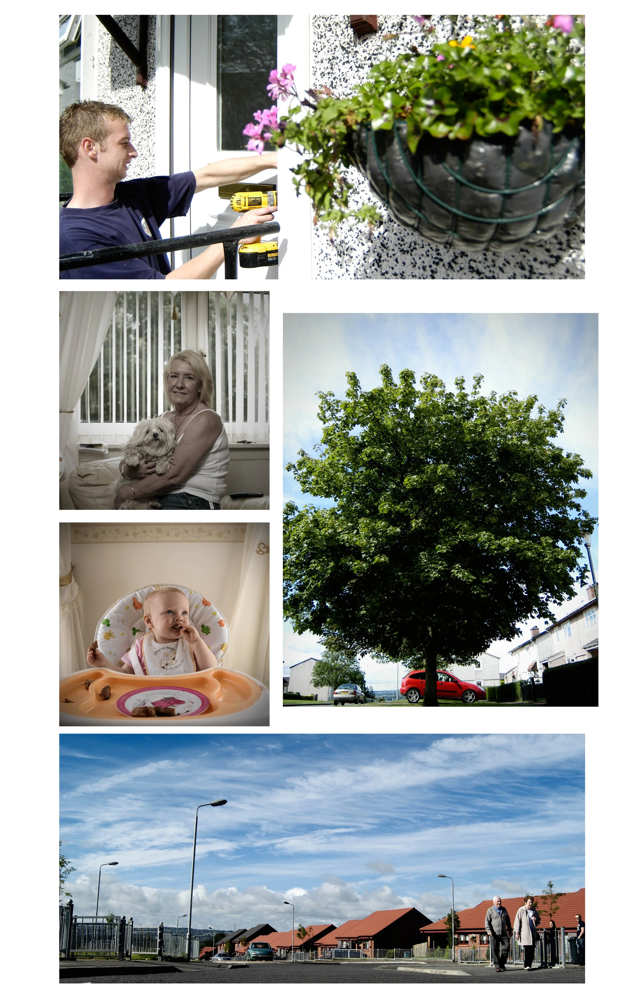 Work for various Housing Associations .