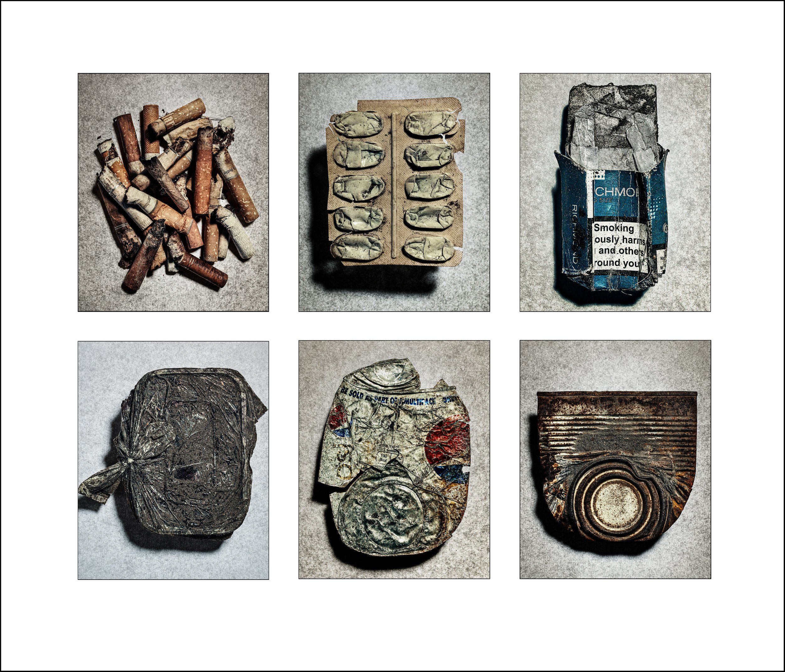 Found on South St .
Modern day reworking of Irving Penn's 
" discarded objects " project .