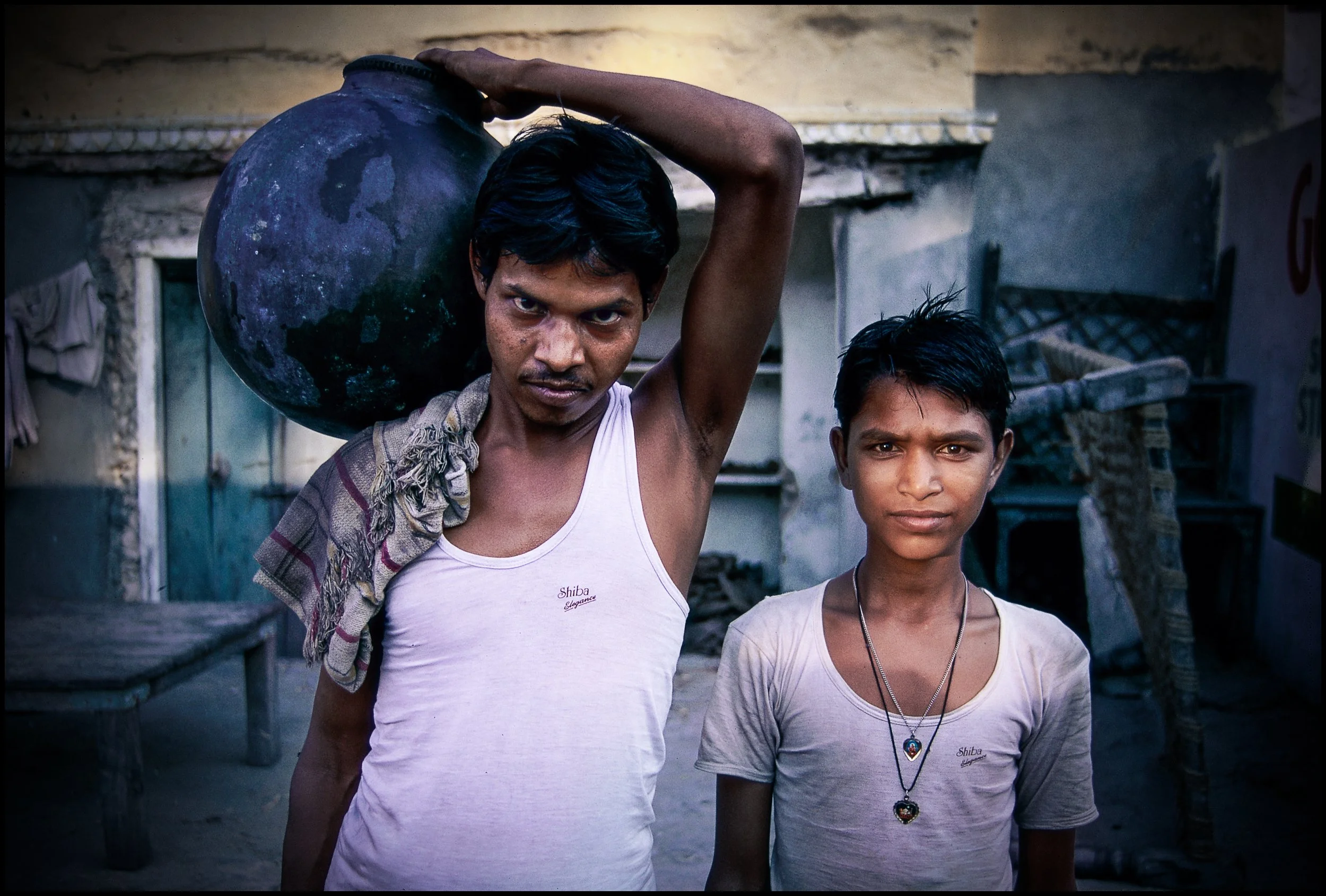 Child workers of Delhi .