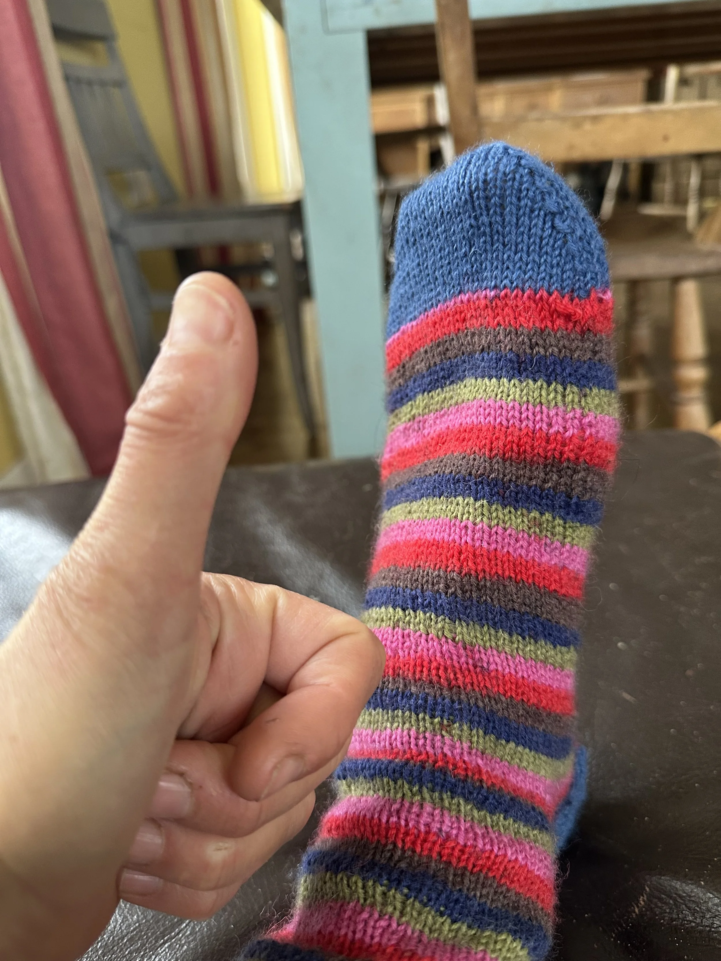 Knitting Socks in the round