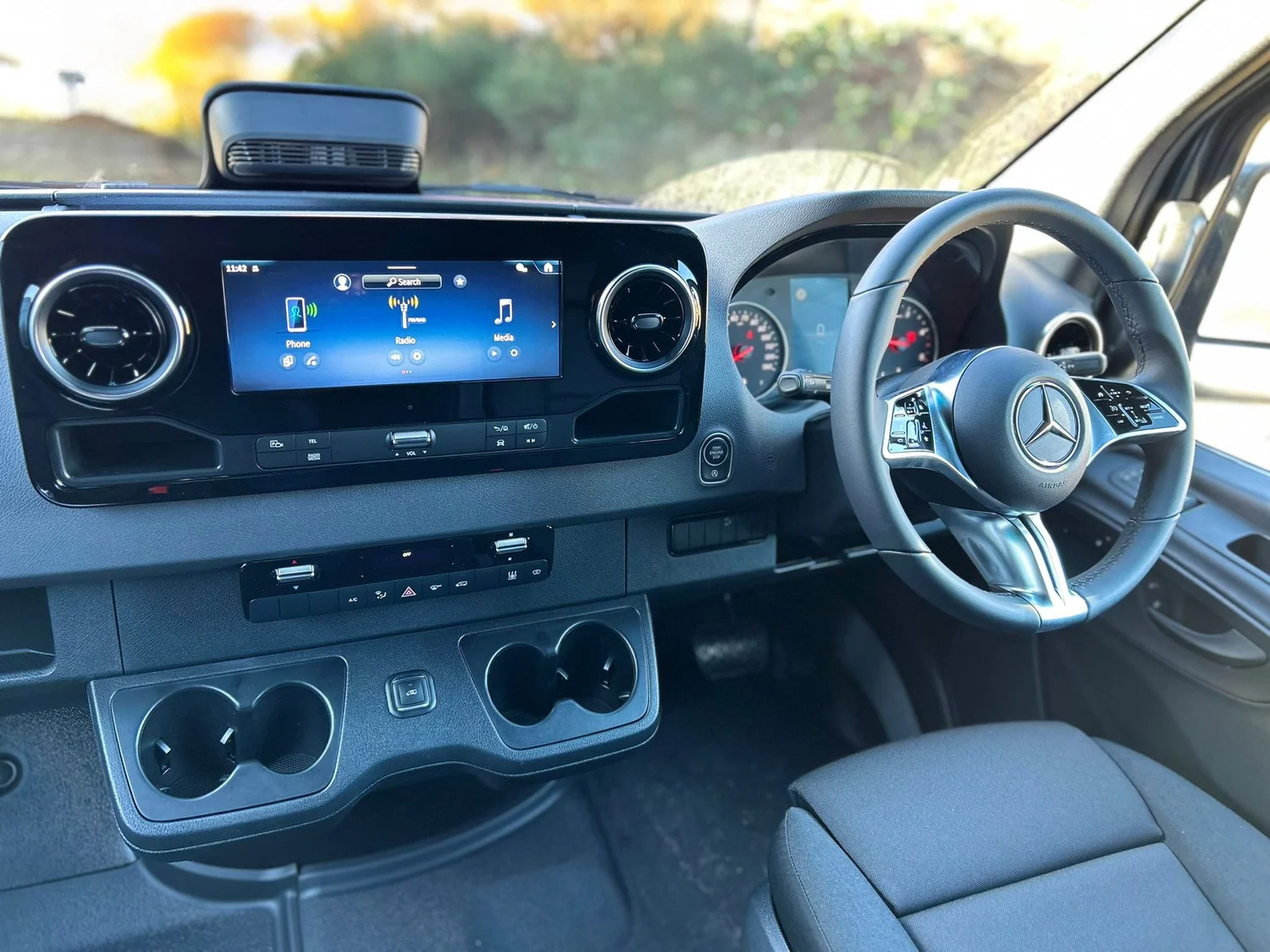 Car Rwd Cockpit Rebellion Motorhome | AWD or RWD Luxury Mercedes-Benz Camper — RP Leisure