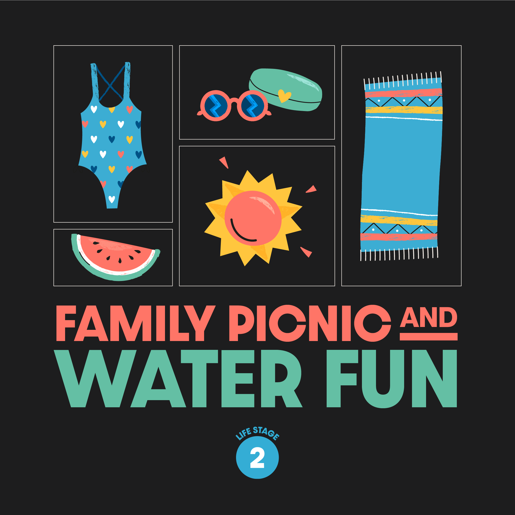 Family Picnic & Water Fun