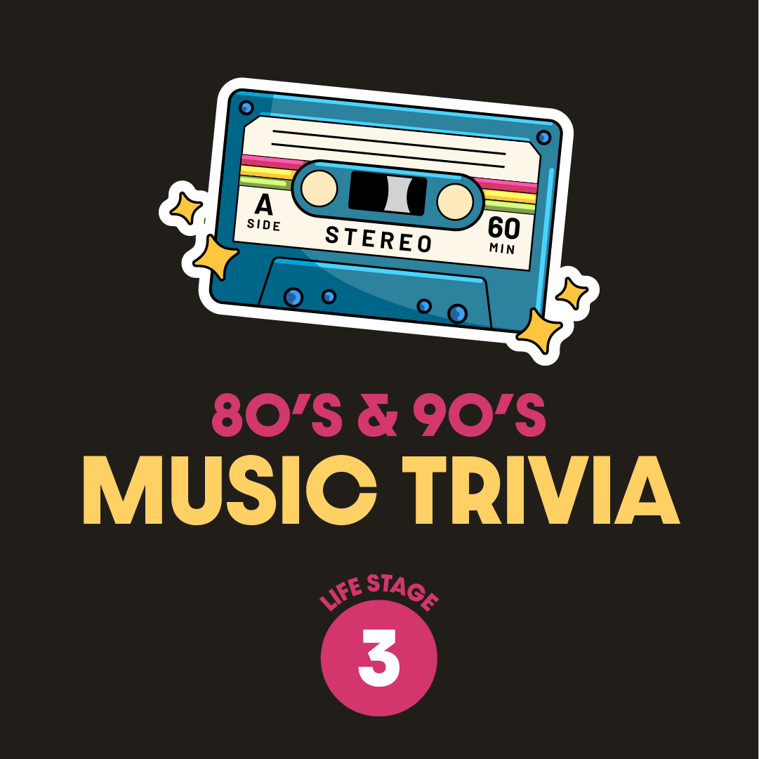 80’s & 90’s Music Trivia (Stage 3)