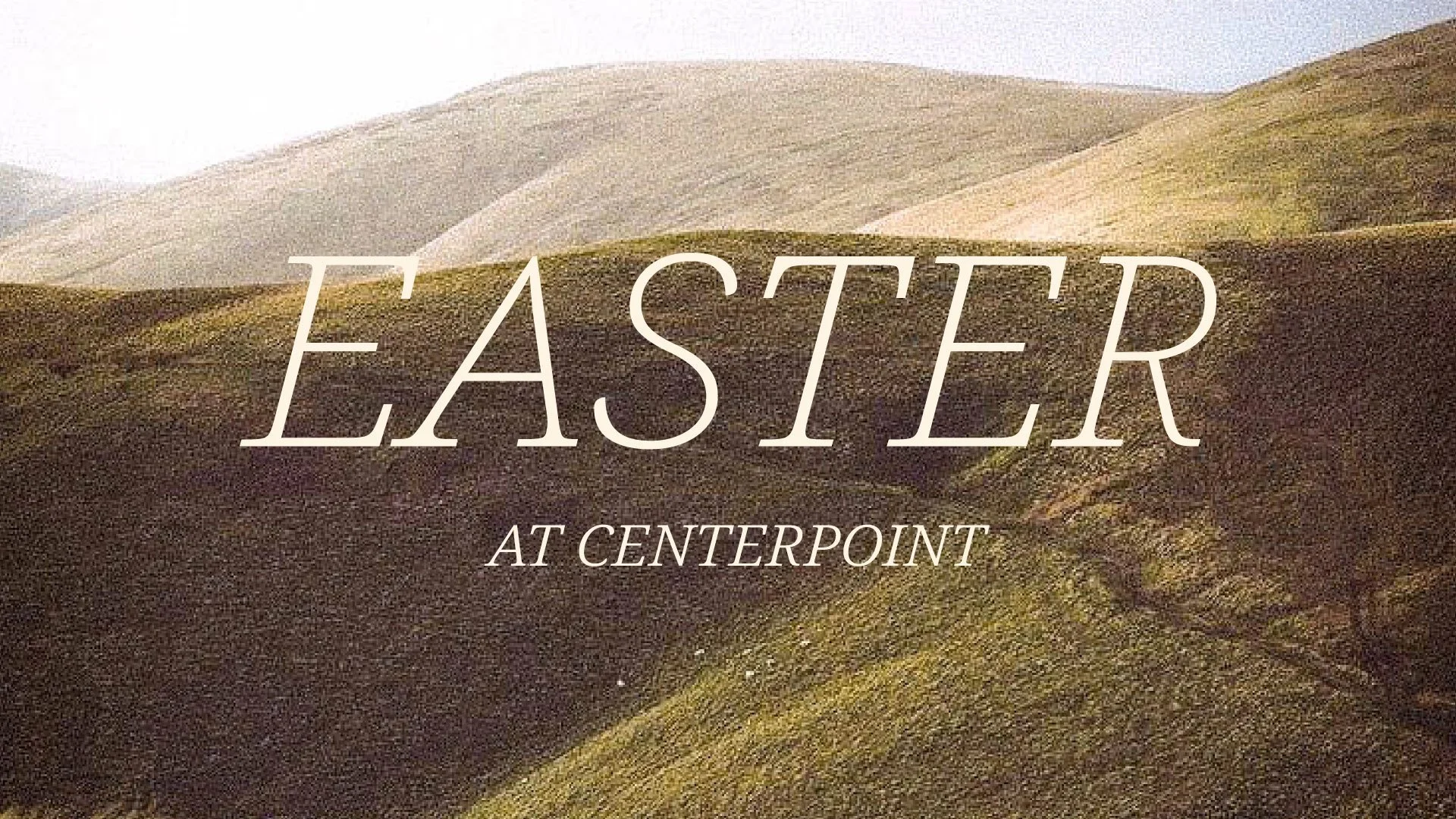 SATURDAY EASTER SERVICES