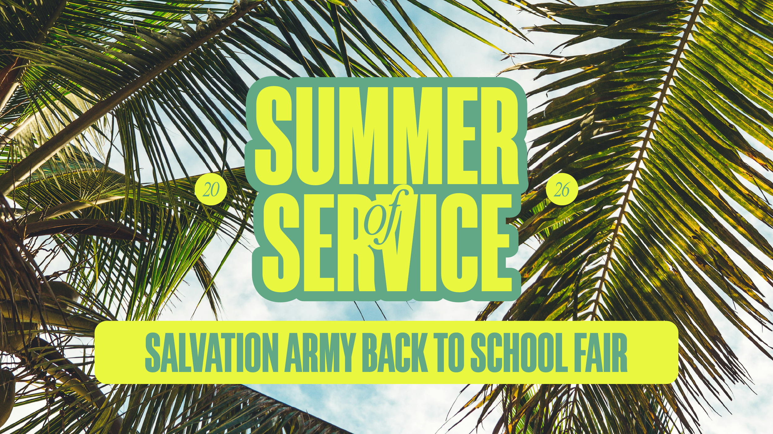 Summer of Service: Salvation Army Back-to-school Fair