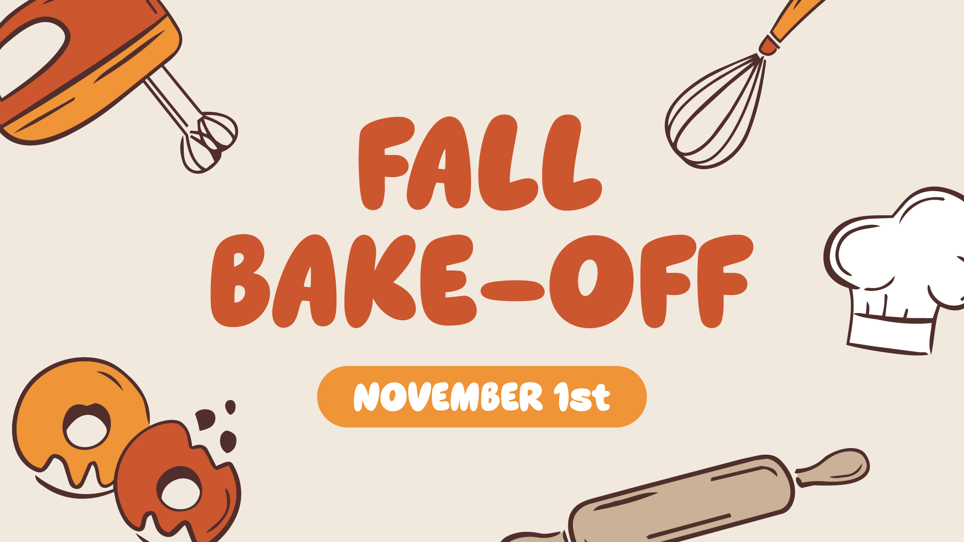 FALL BAKE-OFF