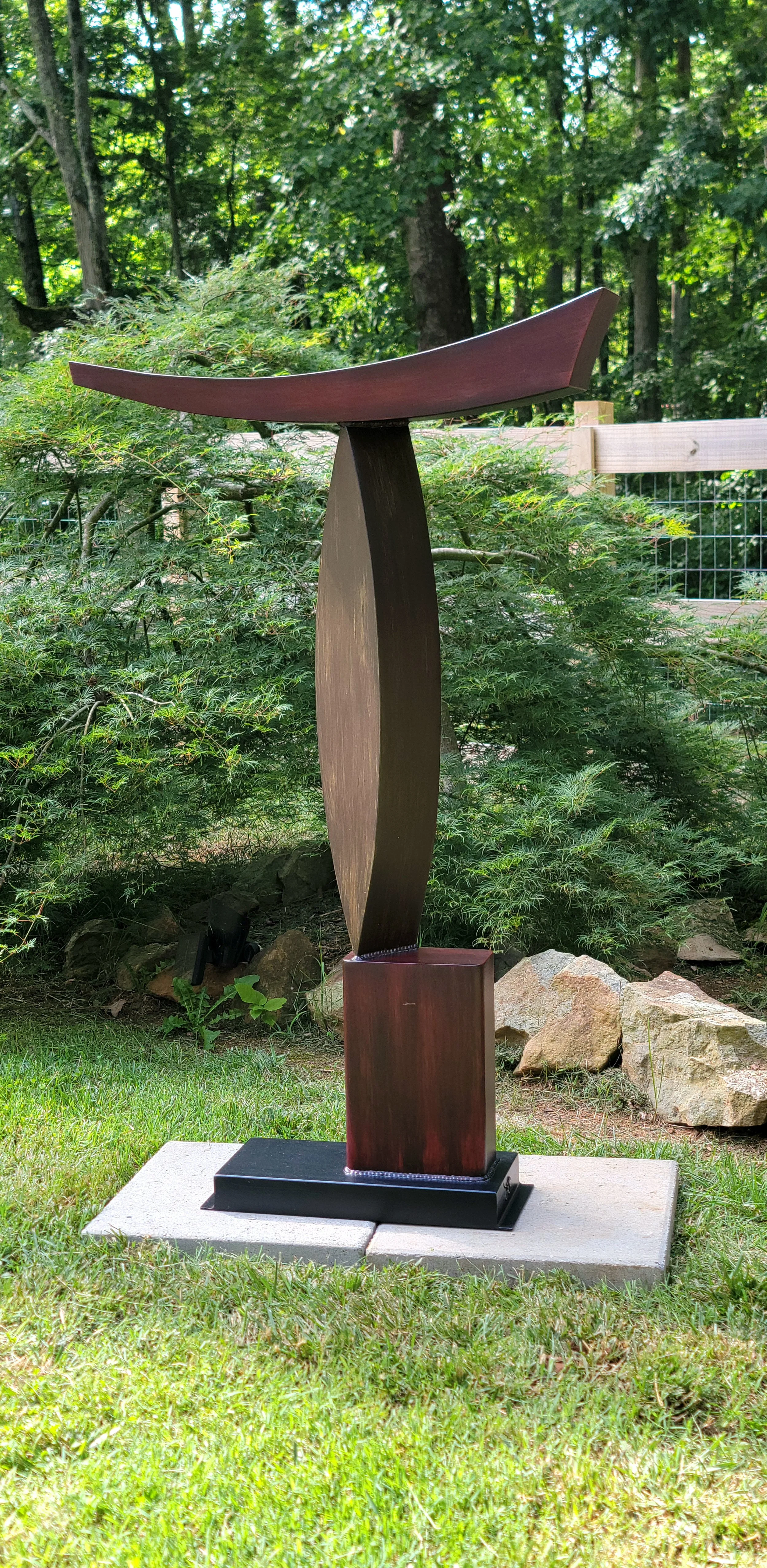 jason smith outdoor metal sculpture