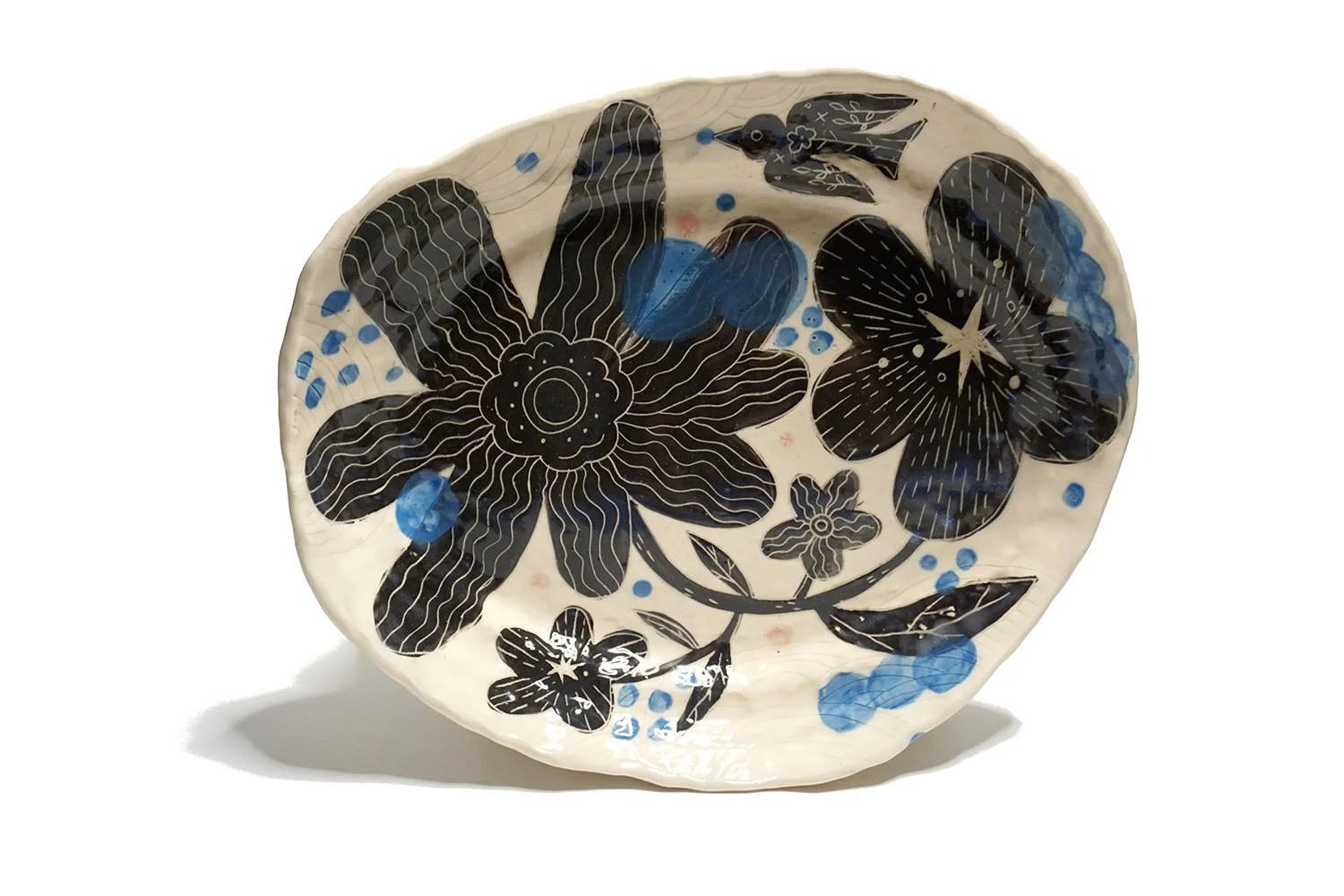 bernadette januska ceramic platter