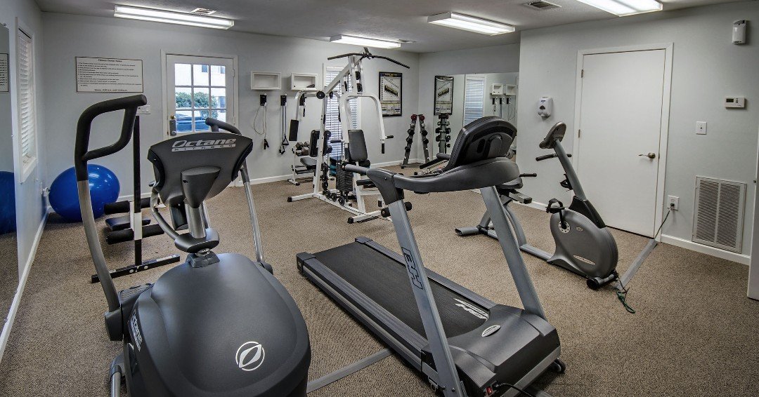 Vieux Carr&eacute; residents have 24/7 access to a fitness room, making it easier than ever for residents to stay active.