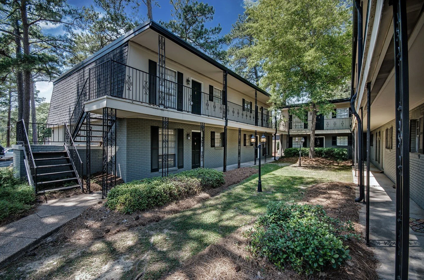 Discover Vieux Carr&eacute; Apartments where great location, comfort, and character come together effortlessly. With inviting architecture and a relaxed atmosphere, this is a place that feels welcoming the moment you arrive.