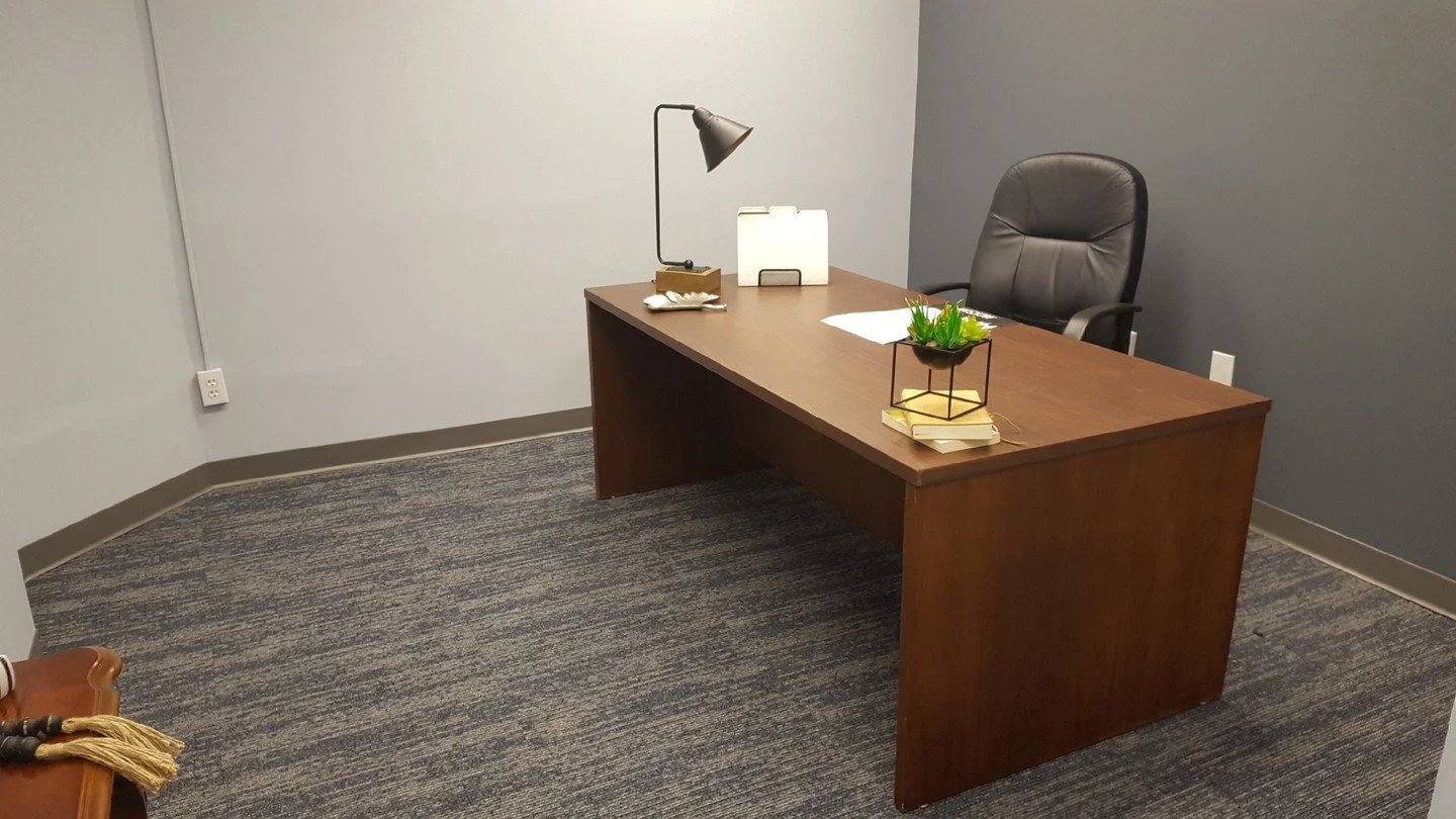 Ready to upgrade from working at home? Check out our Capitol Suites, which are perfect for solo professionals or growing businesses.