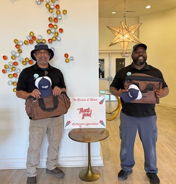Day 2 of Maintenance Appreciation Week is here! Today, Chadwell Supply showed their support by gifting our maintenance technicians with tool bags and hats. We&rsquo;re grateful for partners who help us celebrate the hard work our team puts in every d