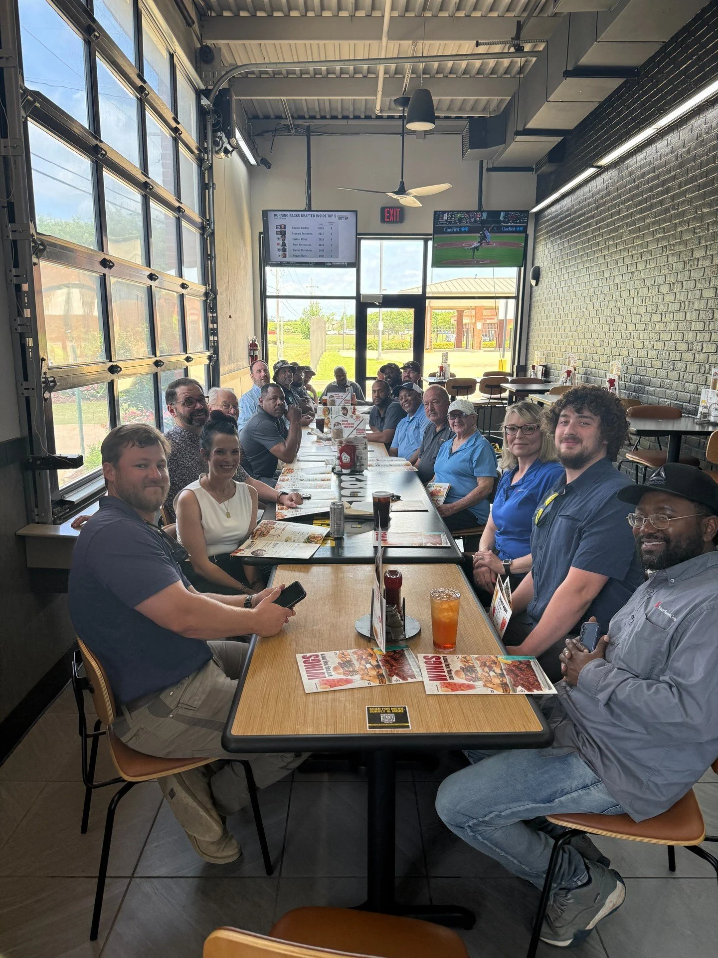 For Day 3 of Maintenance Appreciation Week, Grant Ethridge Construction showed their appreciation by treating our hard working maintenance technicians to lunch at Buffalo Wild Wings.