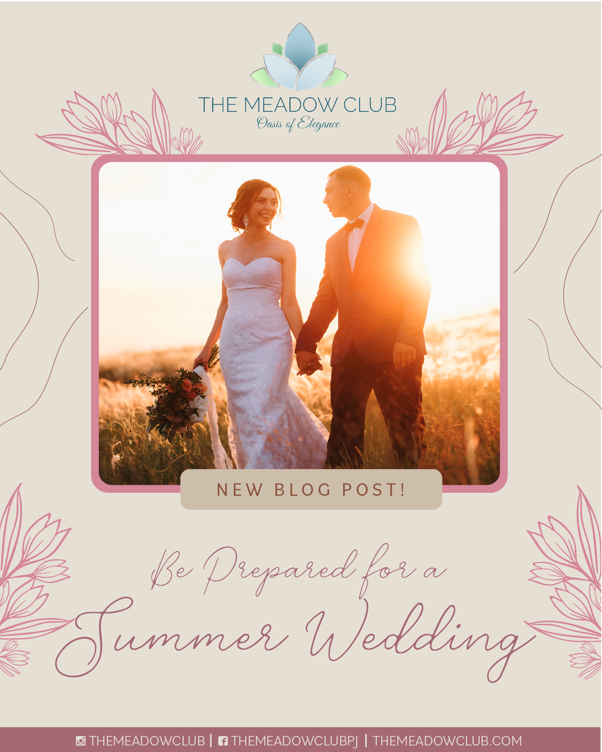 A Summer Wedding Timeline: From Getting Ready to Last Dance