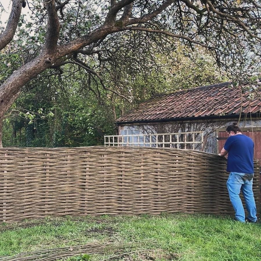 Made a big hurdle fence on the weekend. A nice job.