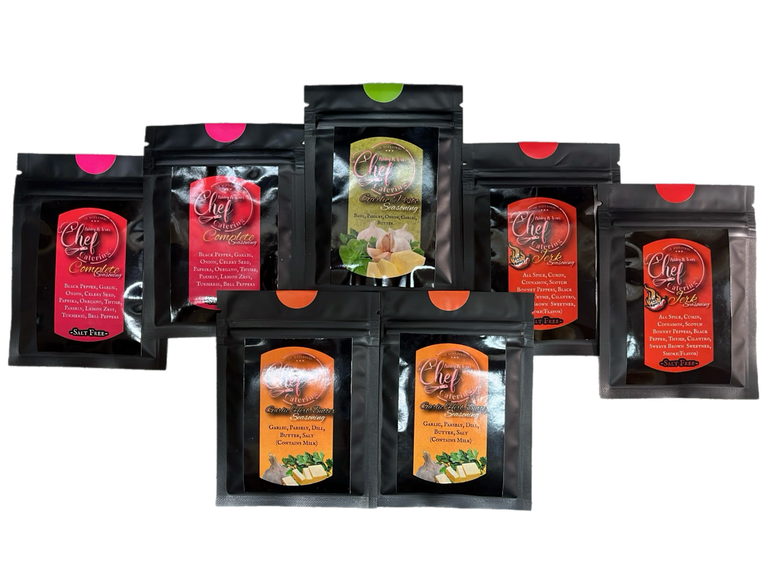 Full Complete Seasoning Sample Box