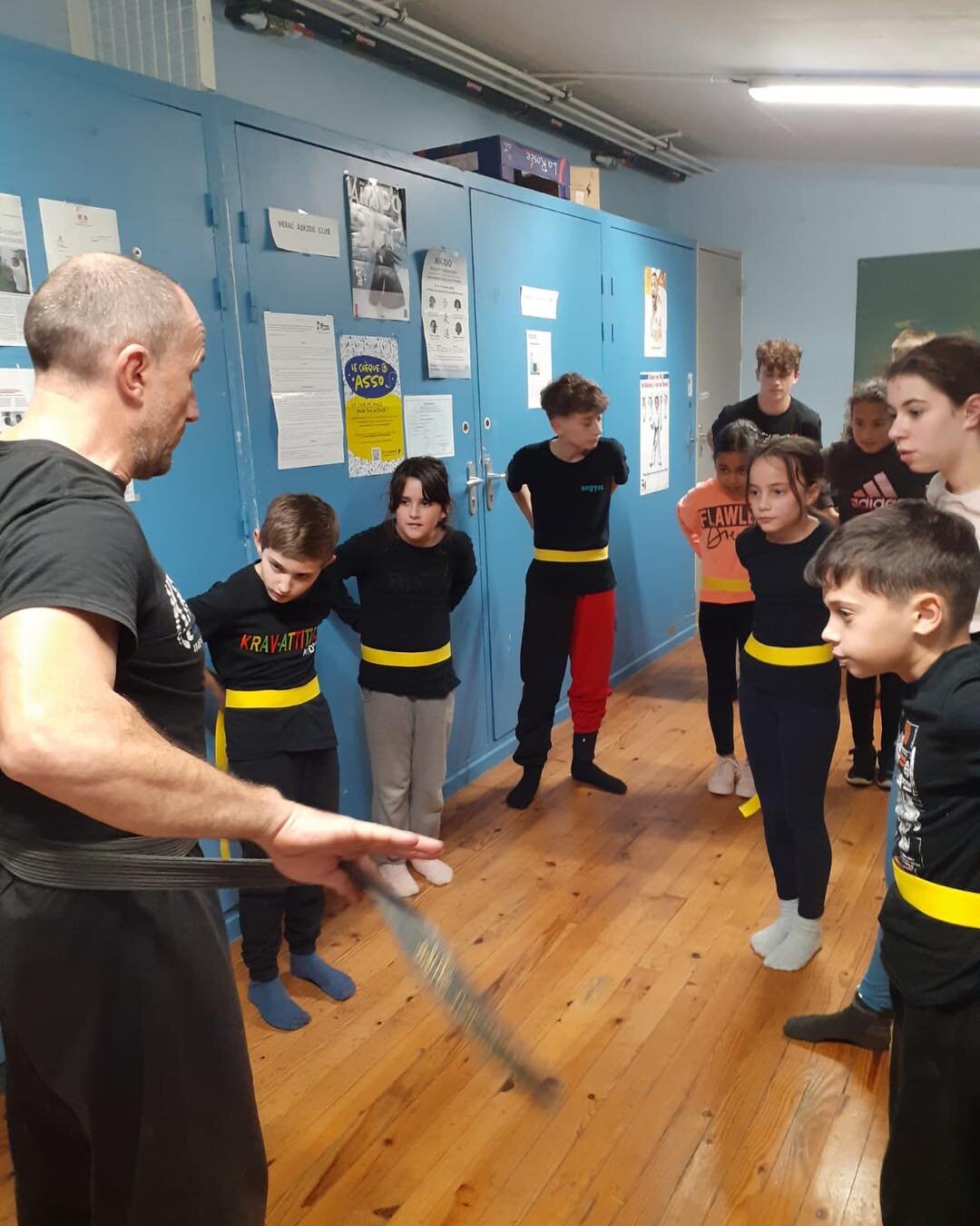 Cours du 14/02 &agrave; Nerac ! 
Au programme passage de ceinture ! 
Combats et petit cours particulier pour attacher sa ceinture comme un pro !! 

#kravmaga 
#seldefense