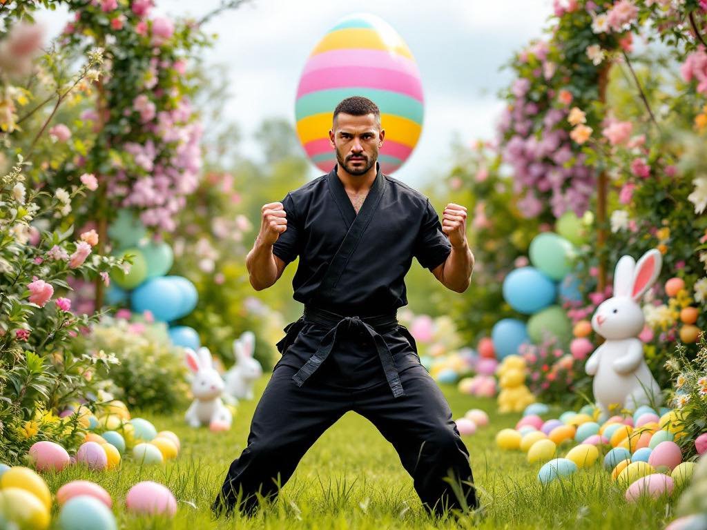 Joyeuses P&acirc;ques les kravistes 🐣

#selfdefense #kravmaga