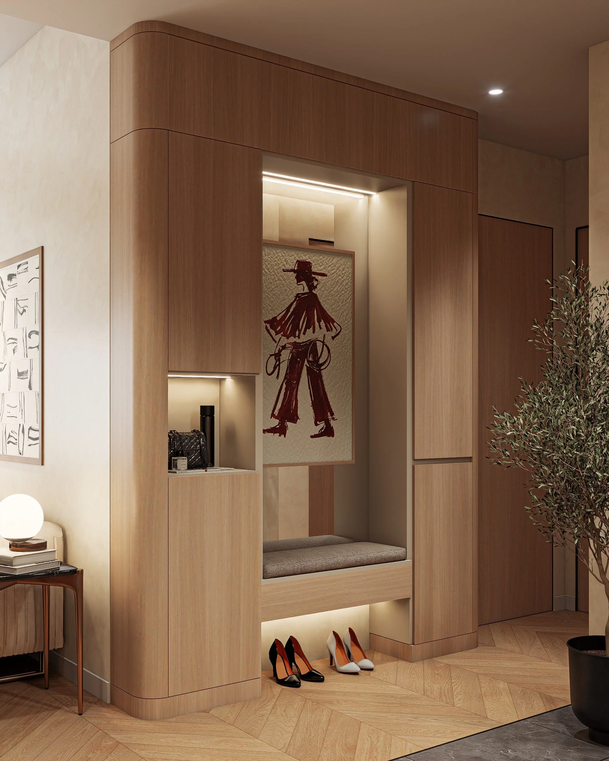Thiết Kế Thi Công Căn Hộ 1 Phòng Ngủ Lumiere Riverside — Grace ...