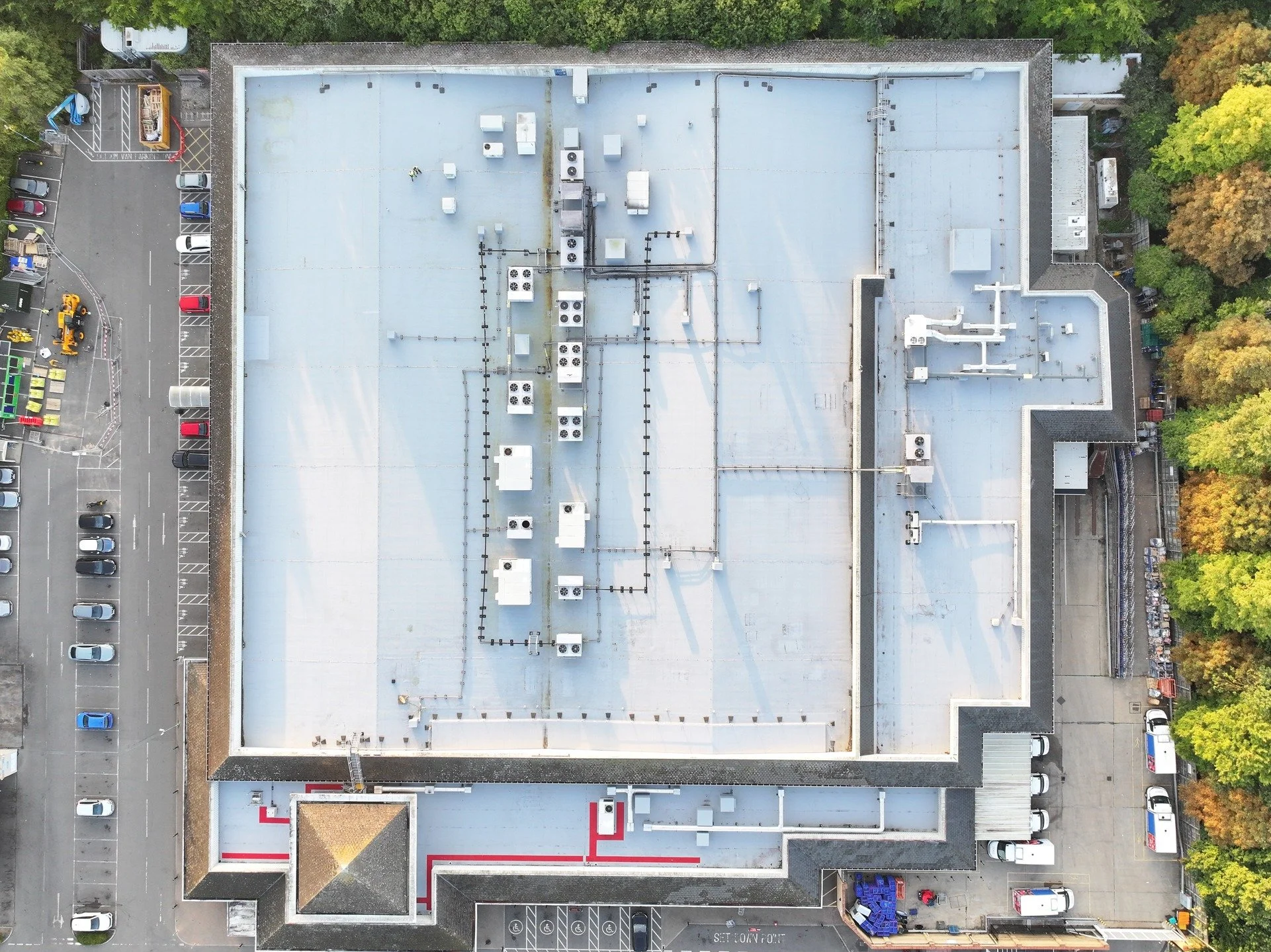 Exciting news at @dronetechnicalservices having just completed our first operation with Environmental Roofing Solutions Ltd. @ersltd1 are experts at managing flat roof overlay projects from survey to sign off. Working on a national basis, their speci