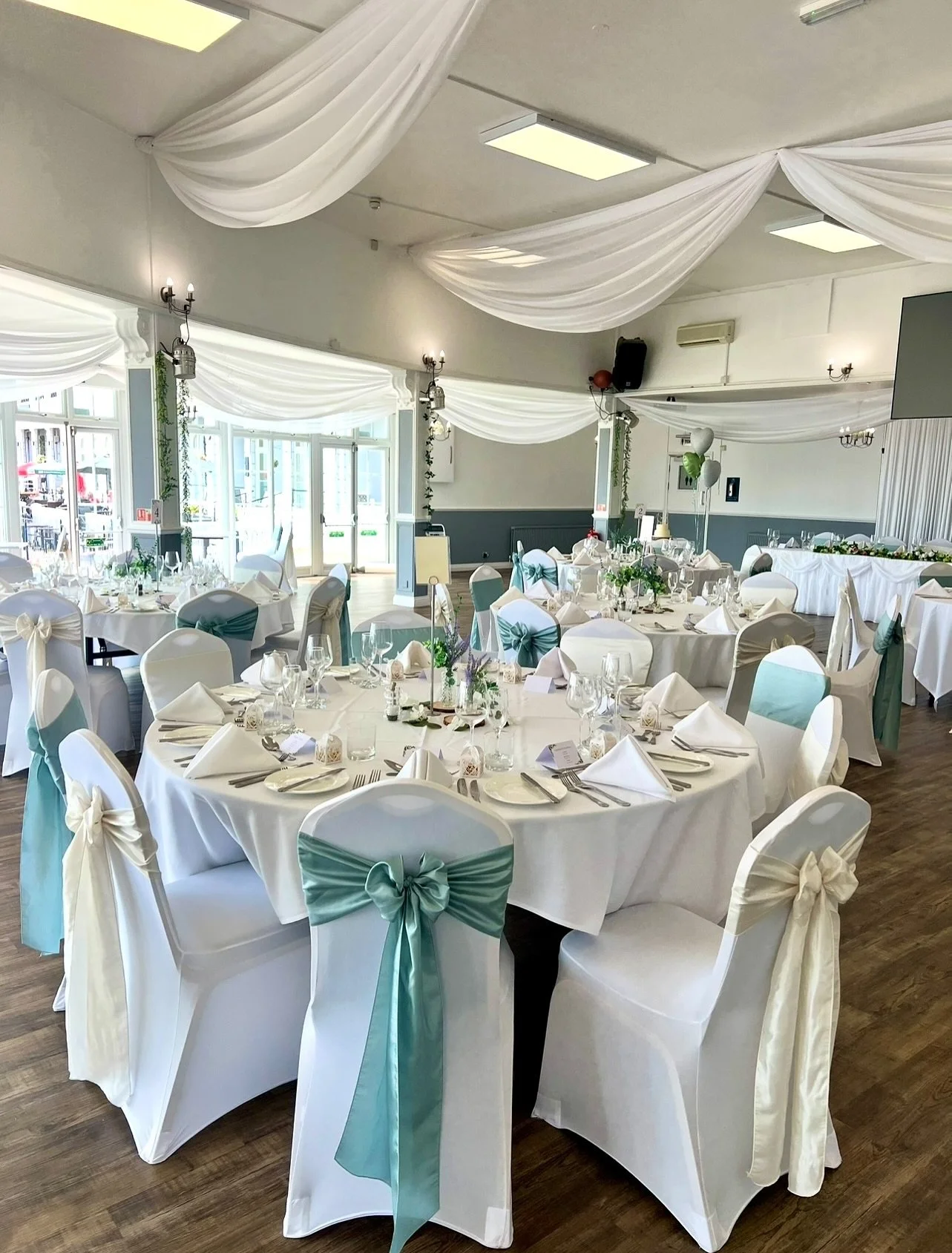 We also looked after Sabrina &amp; Andy yesterday for their special day 😍 

We are loving the sage green &amp; ivory vibe 🌿🤍