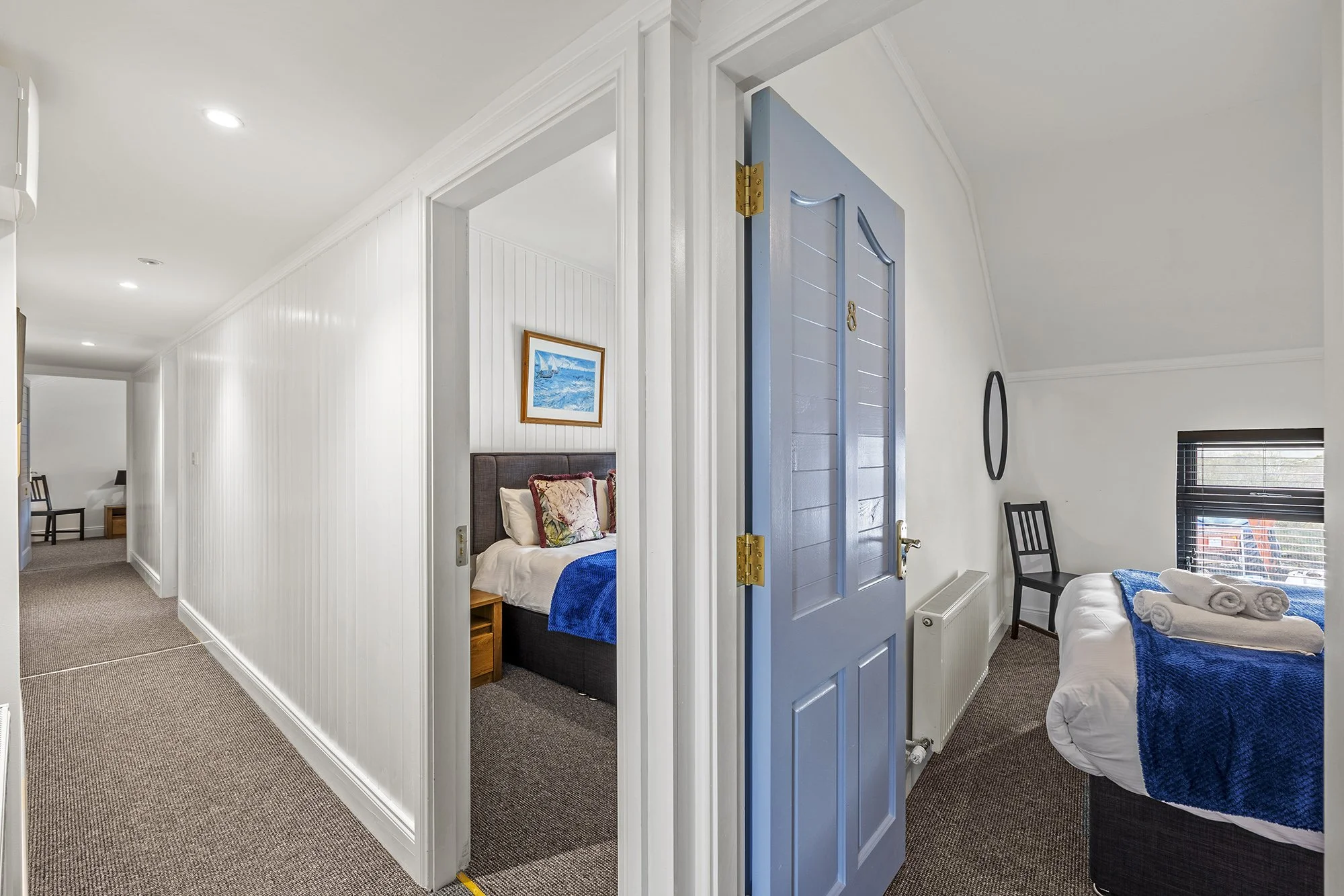 Upstairs bedrooms