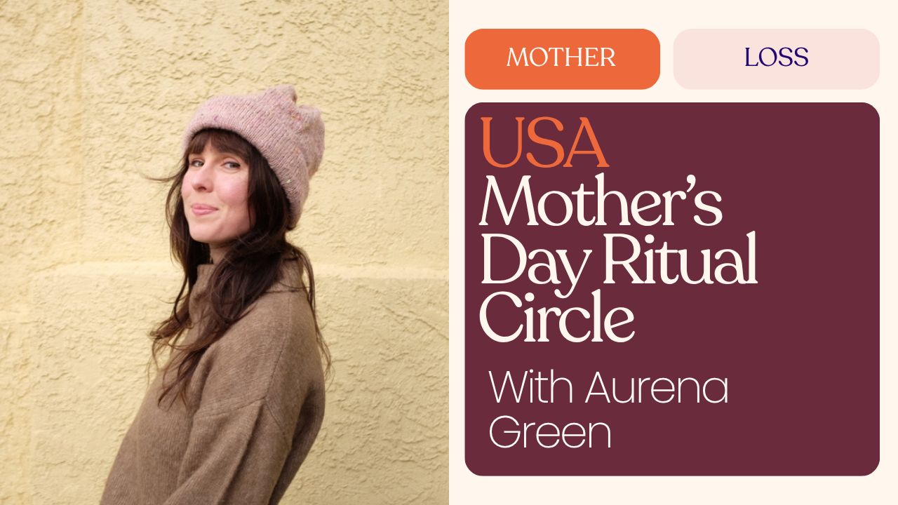 USA mother’s day ritual circle with Aurena green