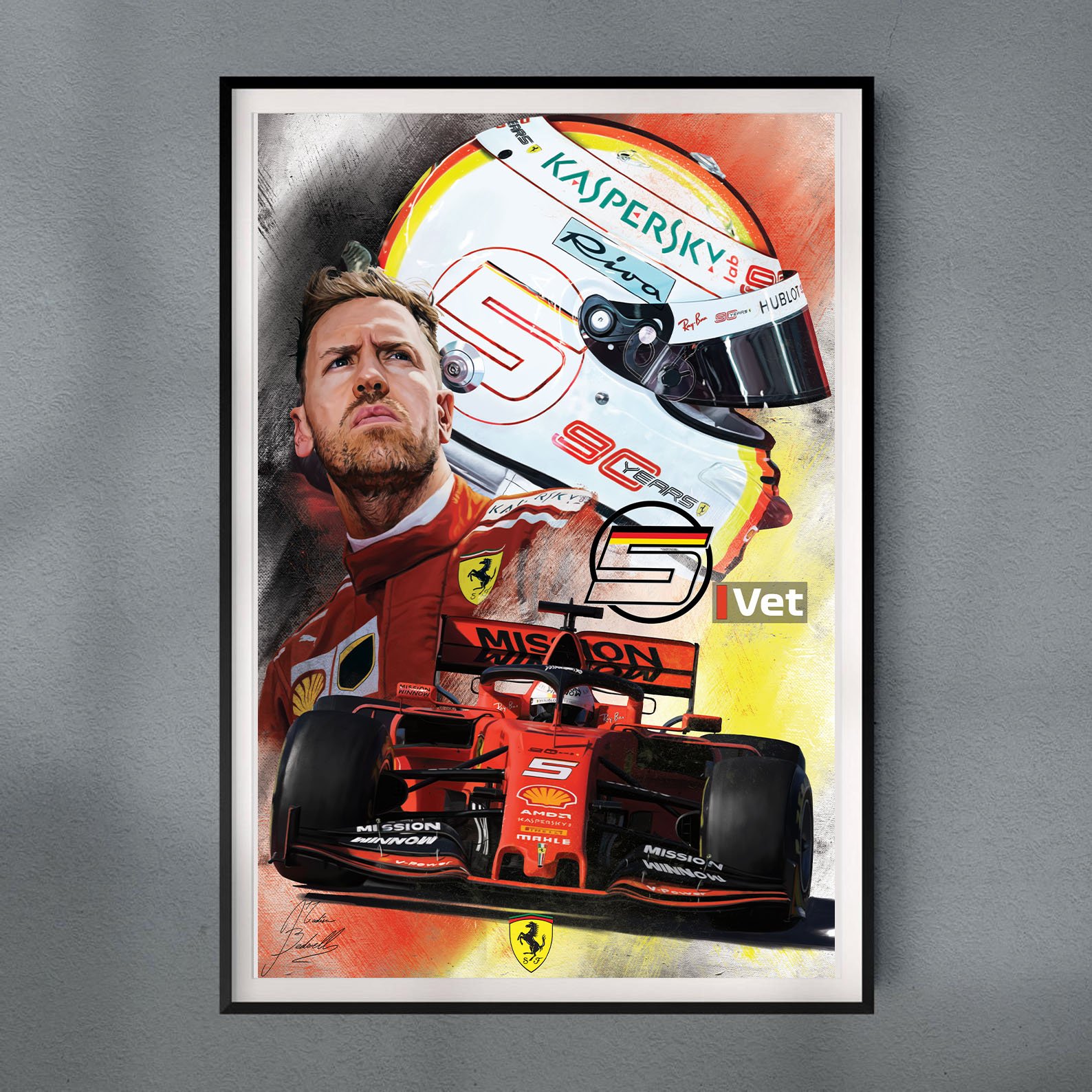 F1 Vettle the Ferrari Era
