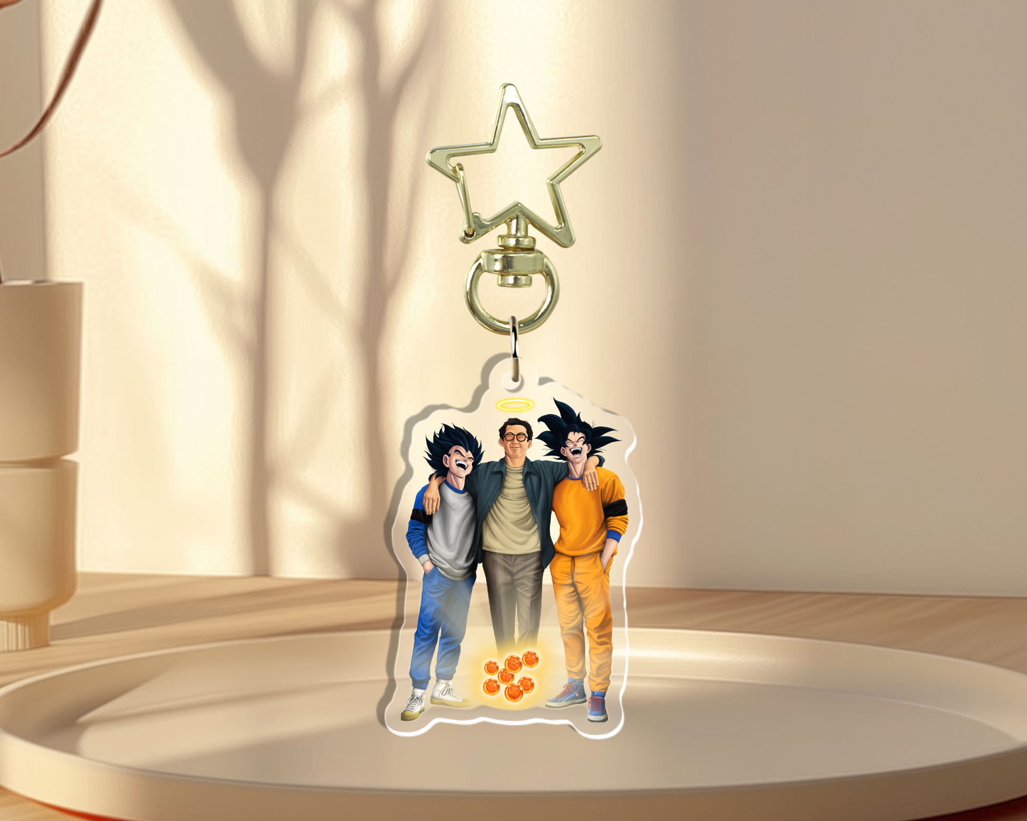 Dragon Ball Z Keychain (Toriyama Tribute)