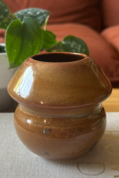 Small mushroom vase