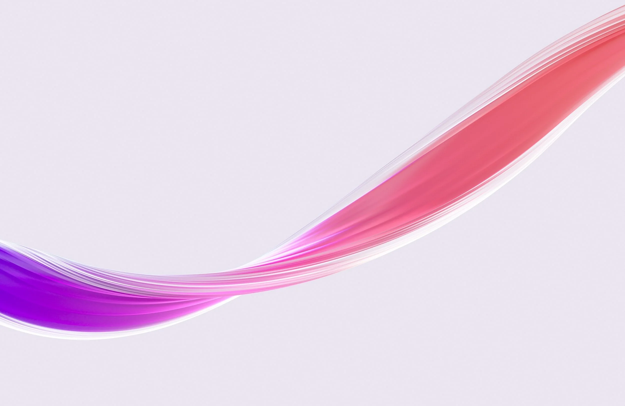 Gradient background with flowing waves of pink, purple, and white.