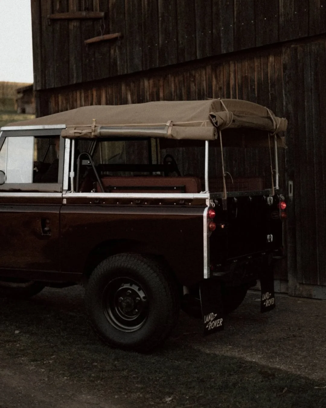 an outdoor shoot, deep light &mdash; and a story of pure heritage. 
#defender #landroverdefender #defenderswitzerland