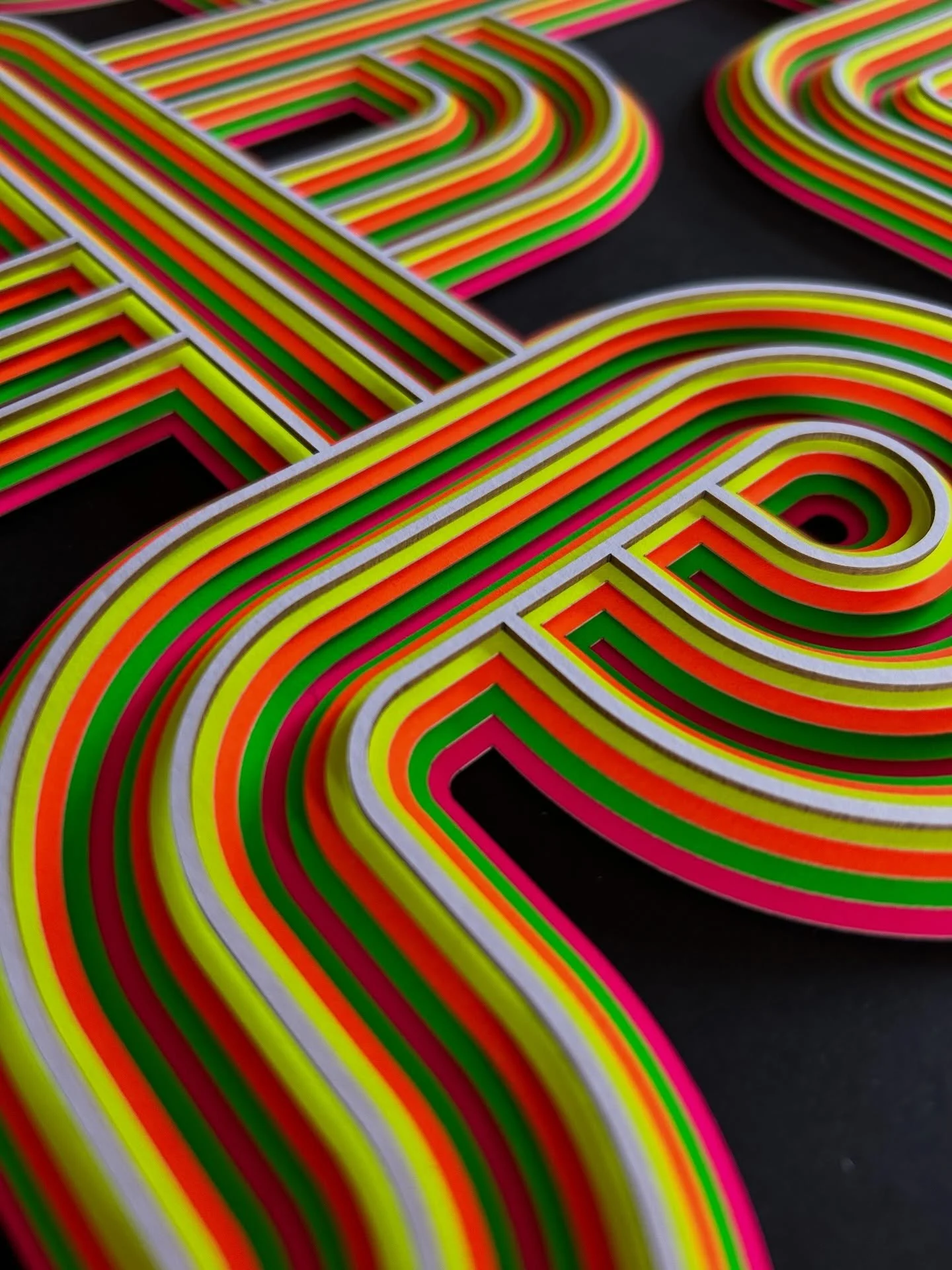Layers upon layers

#lasercut #neon #art