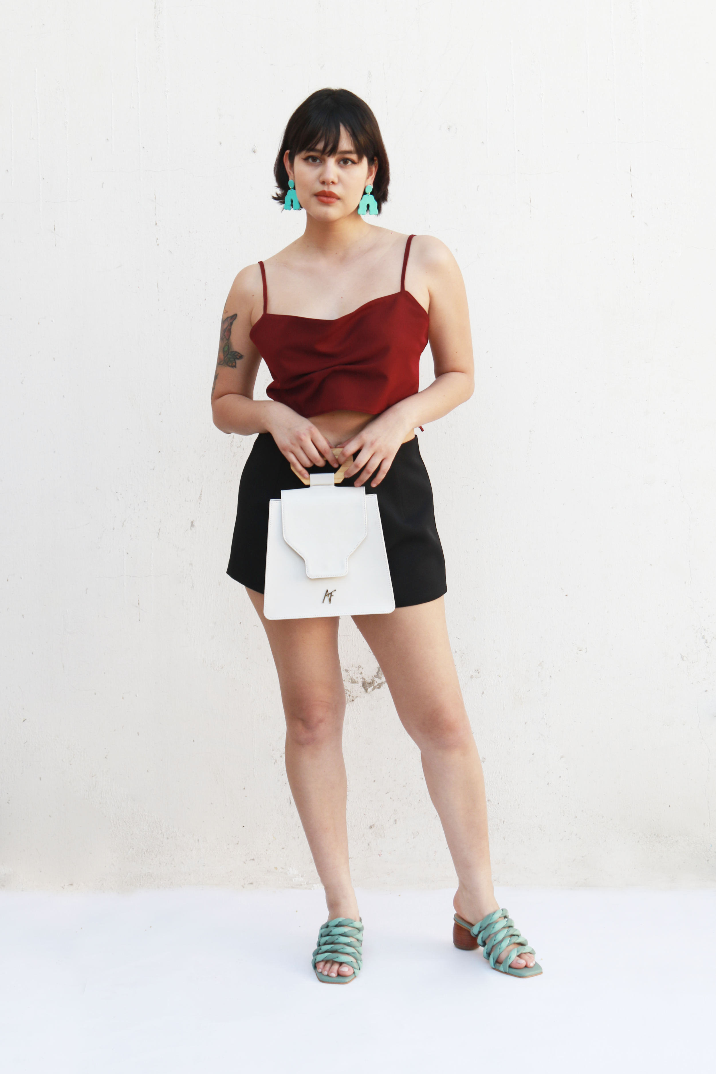 Fashion shoot with guatemalan artist María