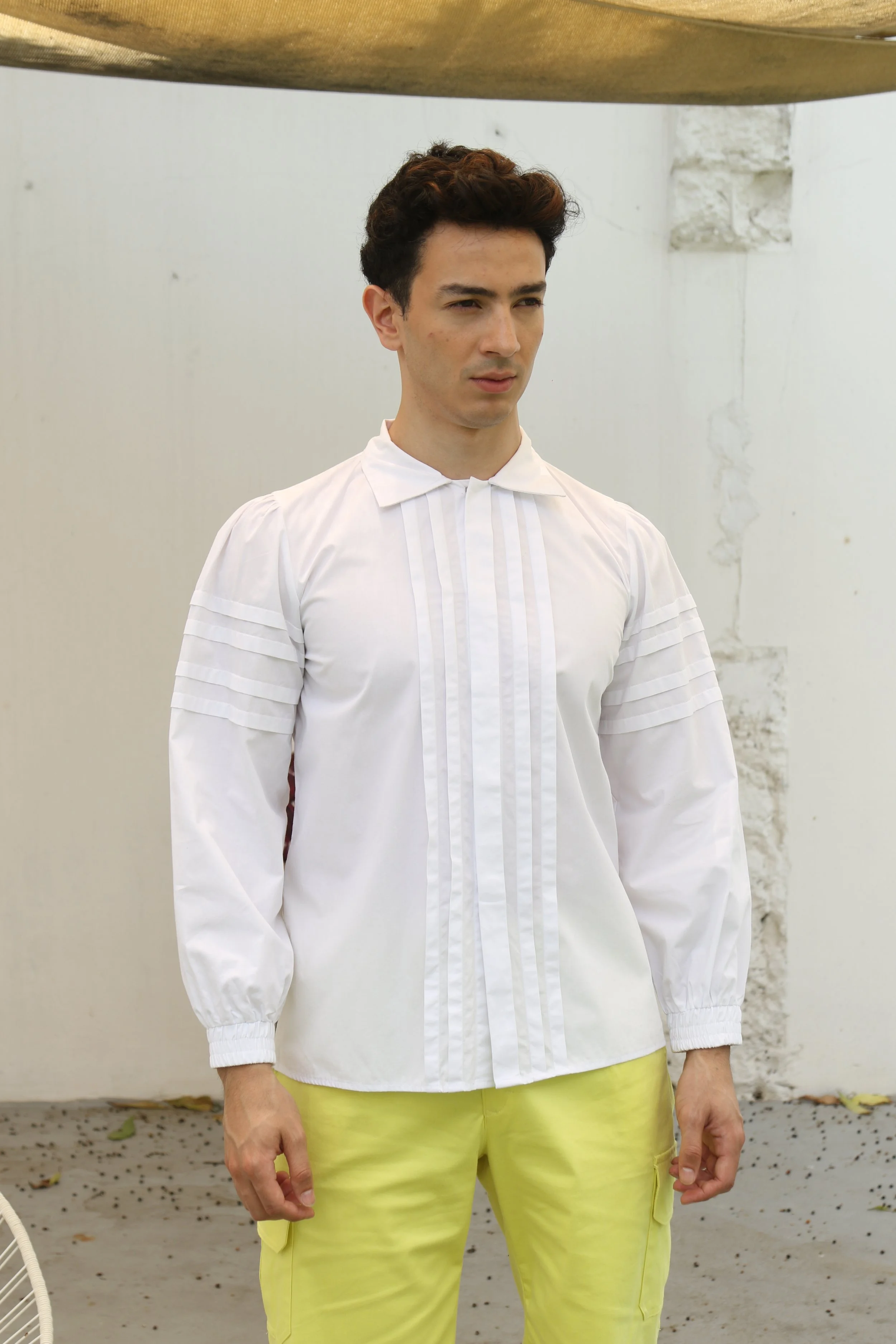 Conjunto Algodón con Alforzas