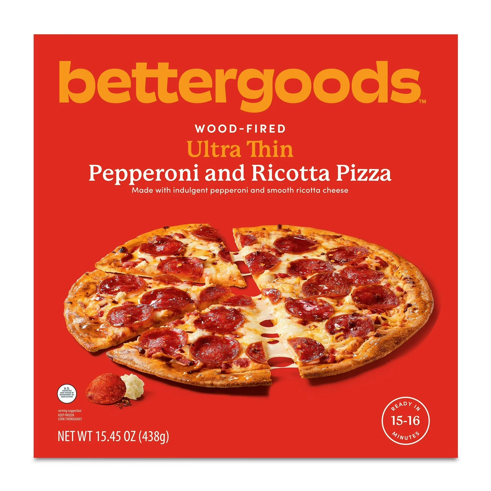 BetterGoods Ultra-Thin Pepperoni and Ricatta Pizza- Review