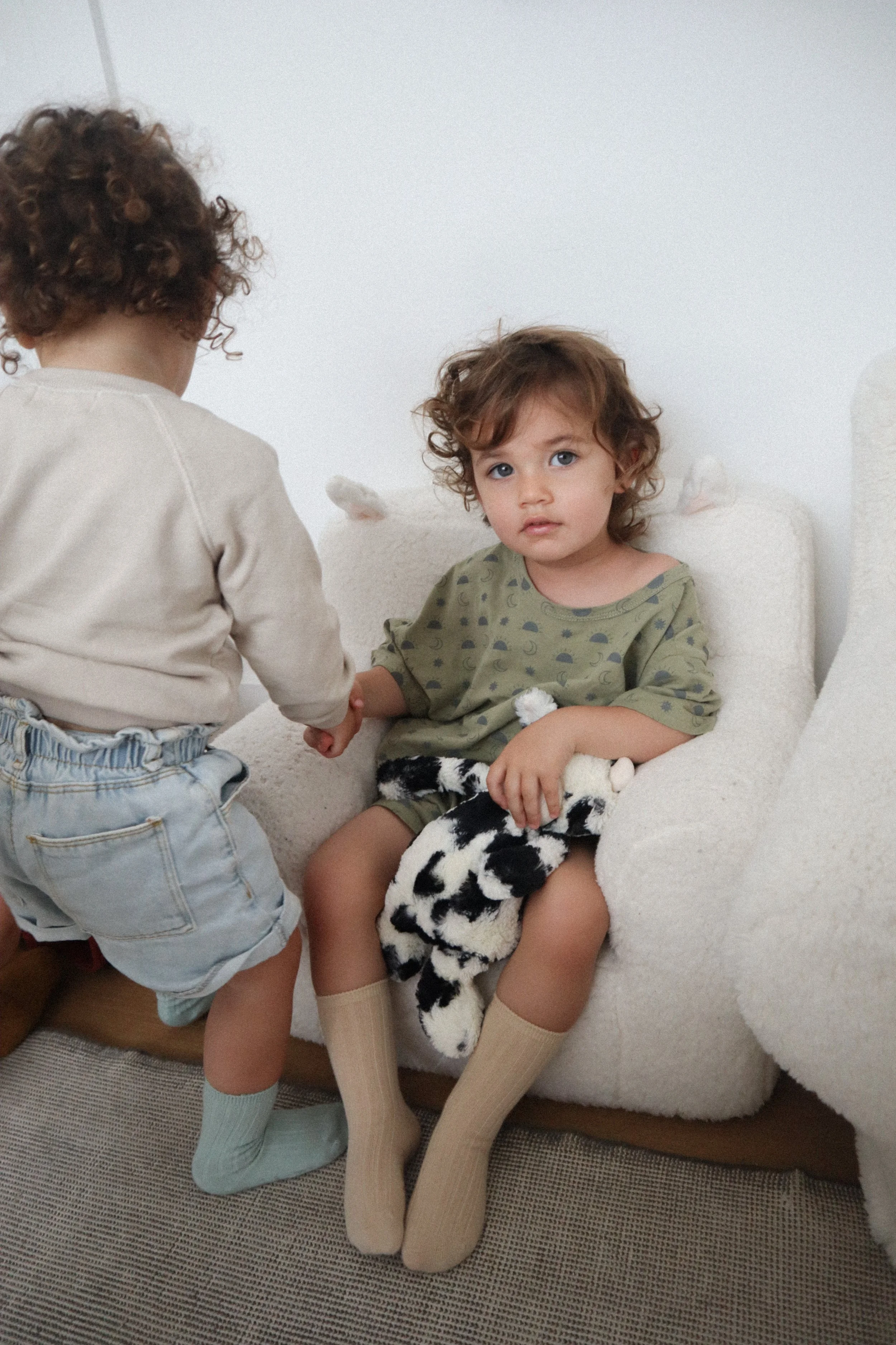 foot cardigan brand shoot with the sweetest sock lovers there ever were