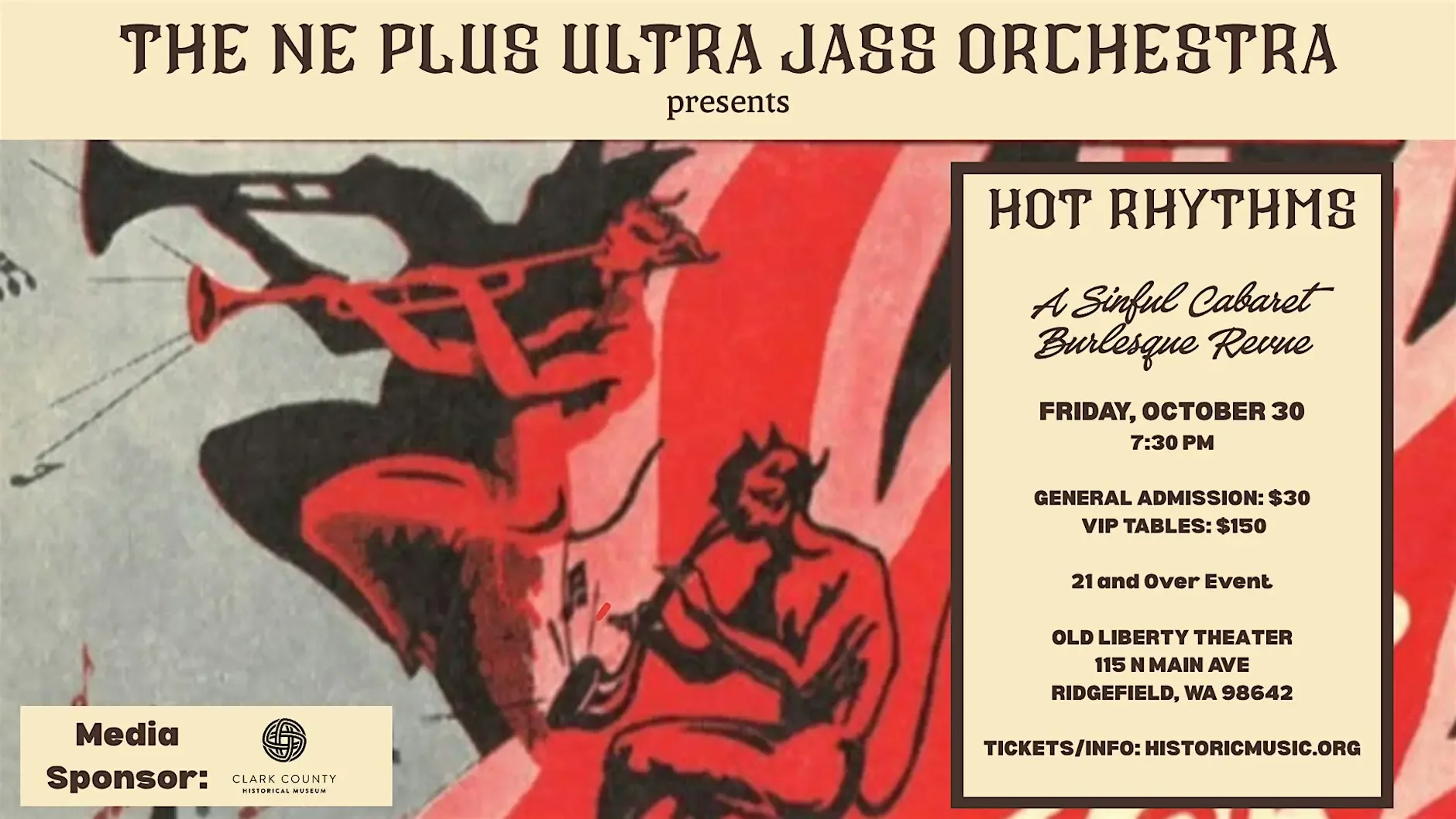 Hot Rhythms: A Sinful Cabaret Burlesque Revue