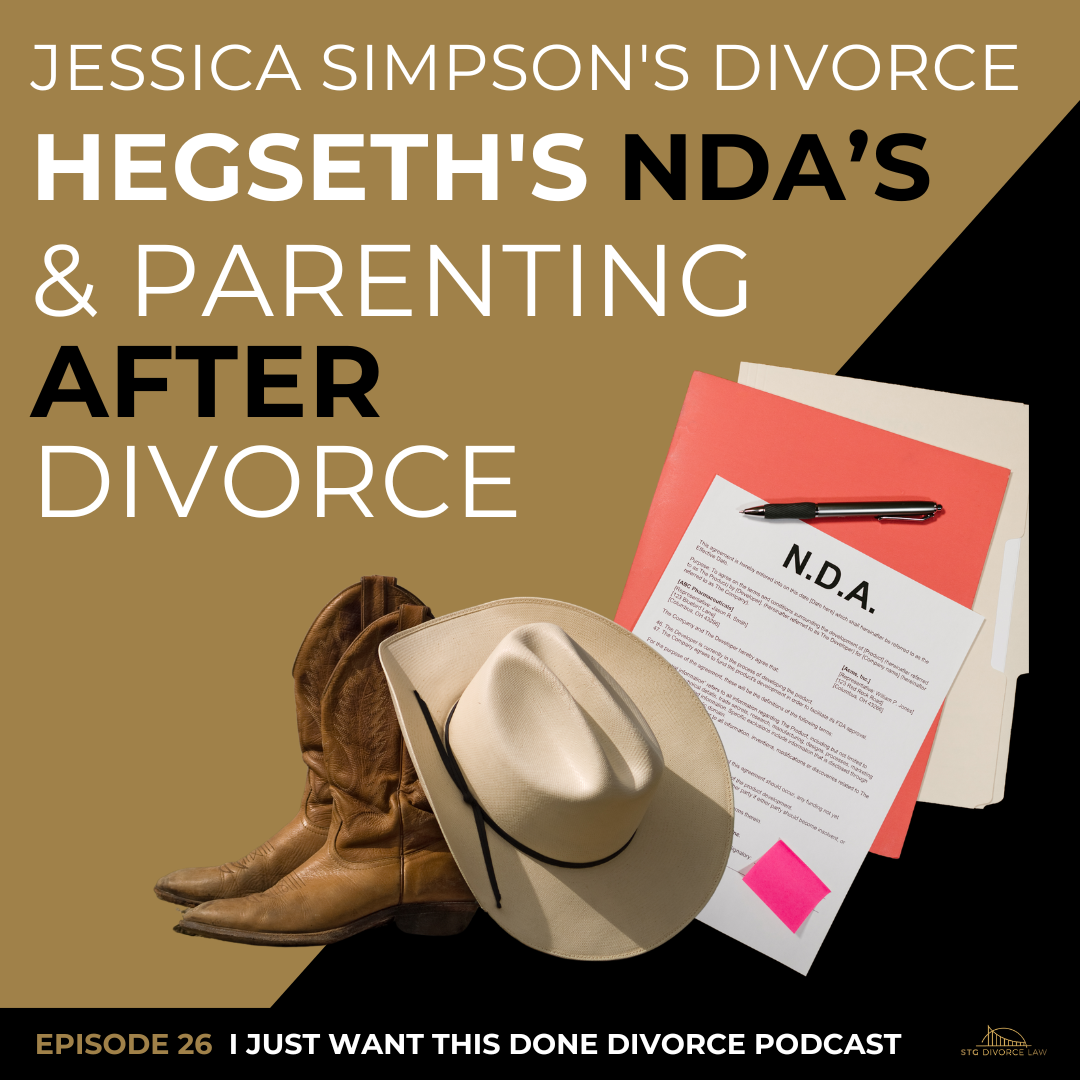 ep. 26: Jessica Simpson's Divorce, Hegseth's NDAs &amp; Parenting After Divorce