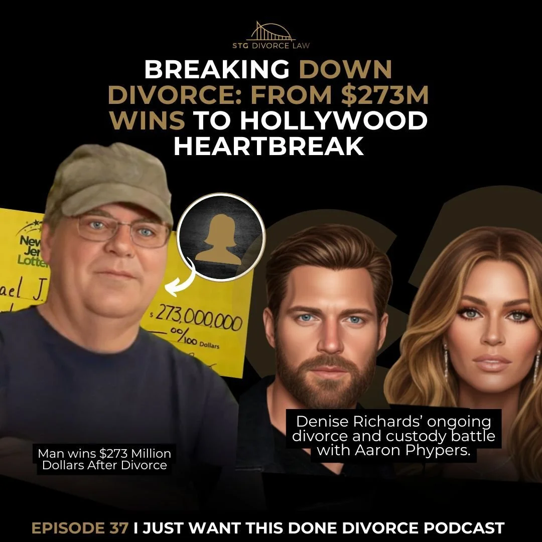ep. 37: Lottery Wins, Celebrity Divorce Battles &amp; Custody Challenges