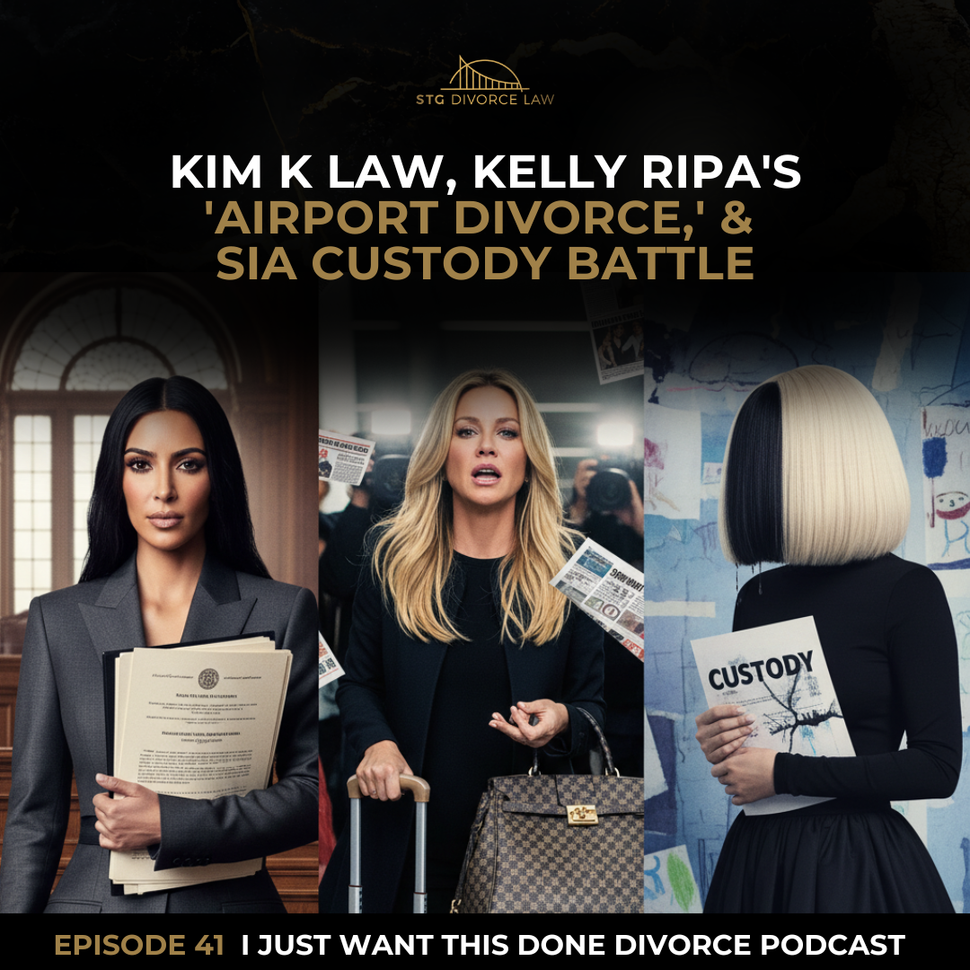 ep. 41: Kim K Law, Kelly Ripa's 'Airport Divorce,' &amp; Sia Custody Battle