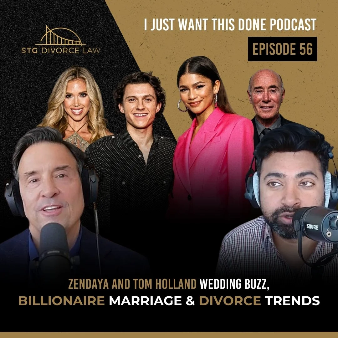 ep. 56: Zendaya and Tom Holland Wedding Buzz, Billionaire Marriage &amp; Divorce Trends