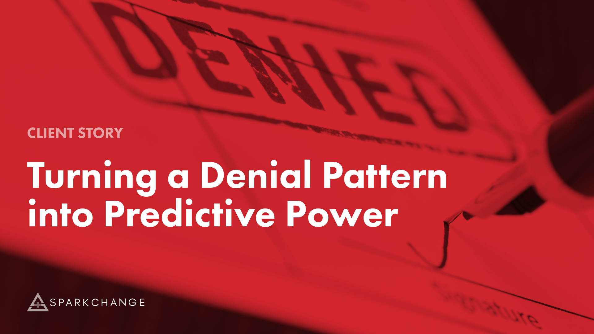 Turning a Denial Pattern into Predictive Power