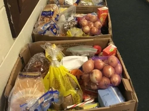 Christmas Baskets at Immanuel Lutheran Church