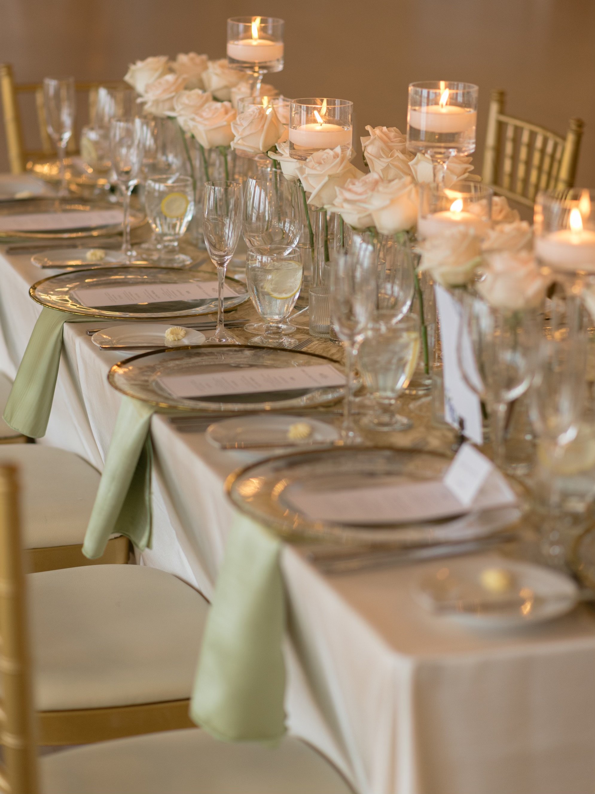 Small table centerpieces for corporate events MA, bud vase centerpieces, cocktail hour arrangements