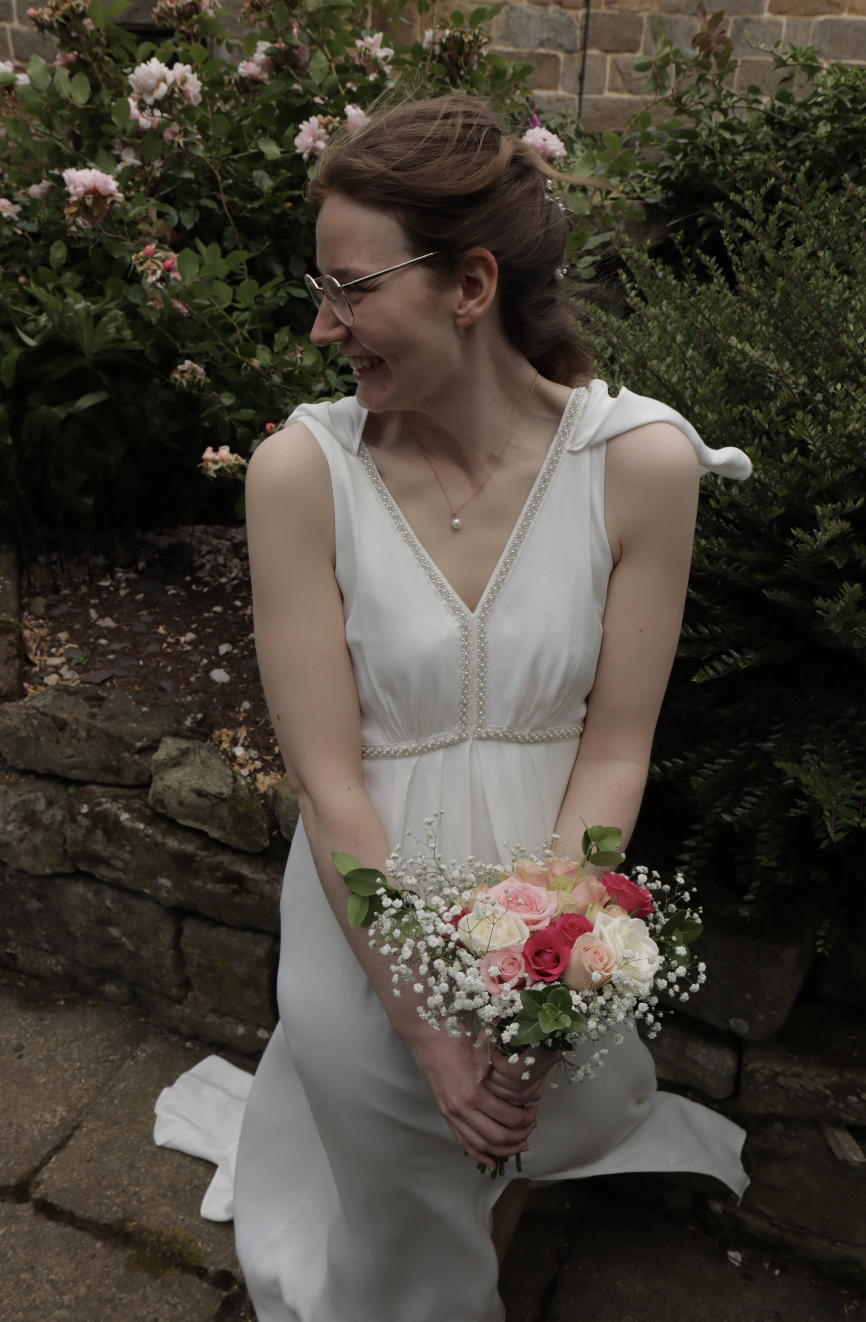 Hannah Bride Bride at Danby Castle