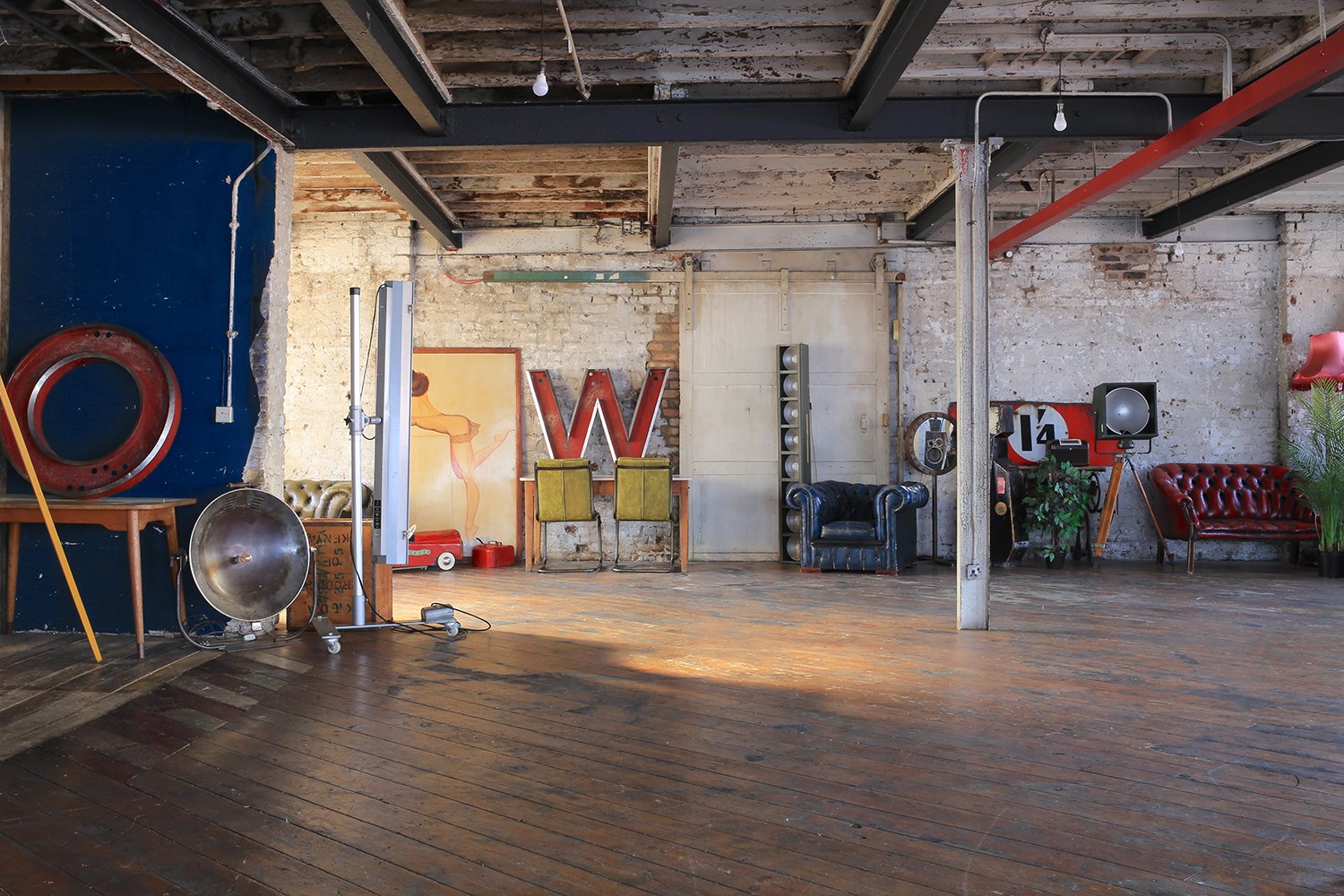 Victorian industrial warehouse photography studio in TottenhamMain Studio 12.JPG