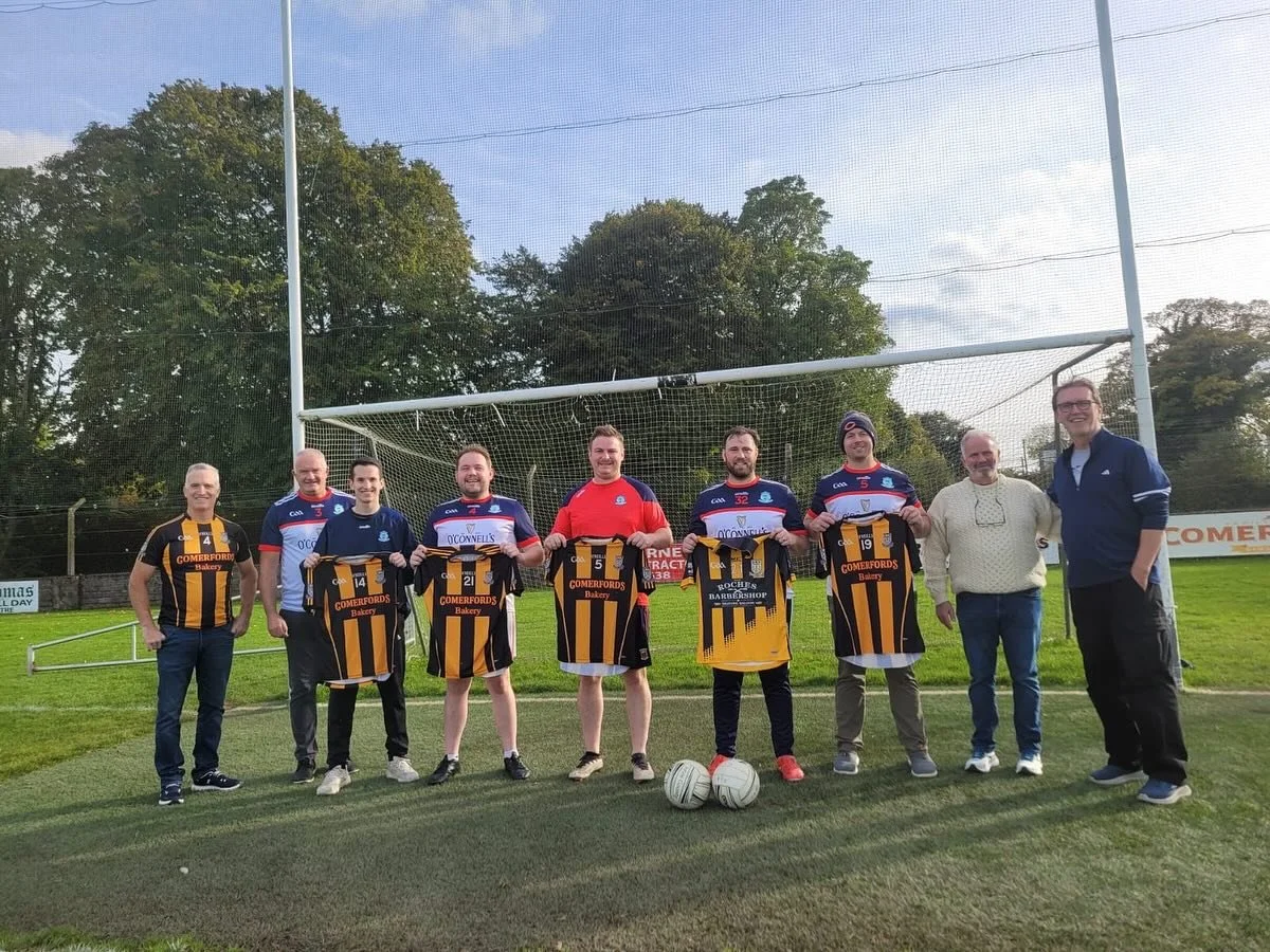 Last week a few of our lads traveled to Ireland together 🇮🇪 ✈️While there they met with a local Club in Kildare, hiked Croagh Patrick in Mayo, visited Croke Park in Dublin during the NFL match, and of course visited many pubs and a few distilleries