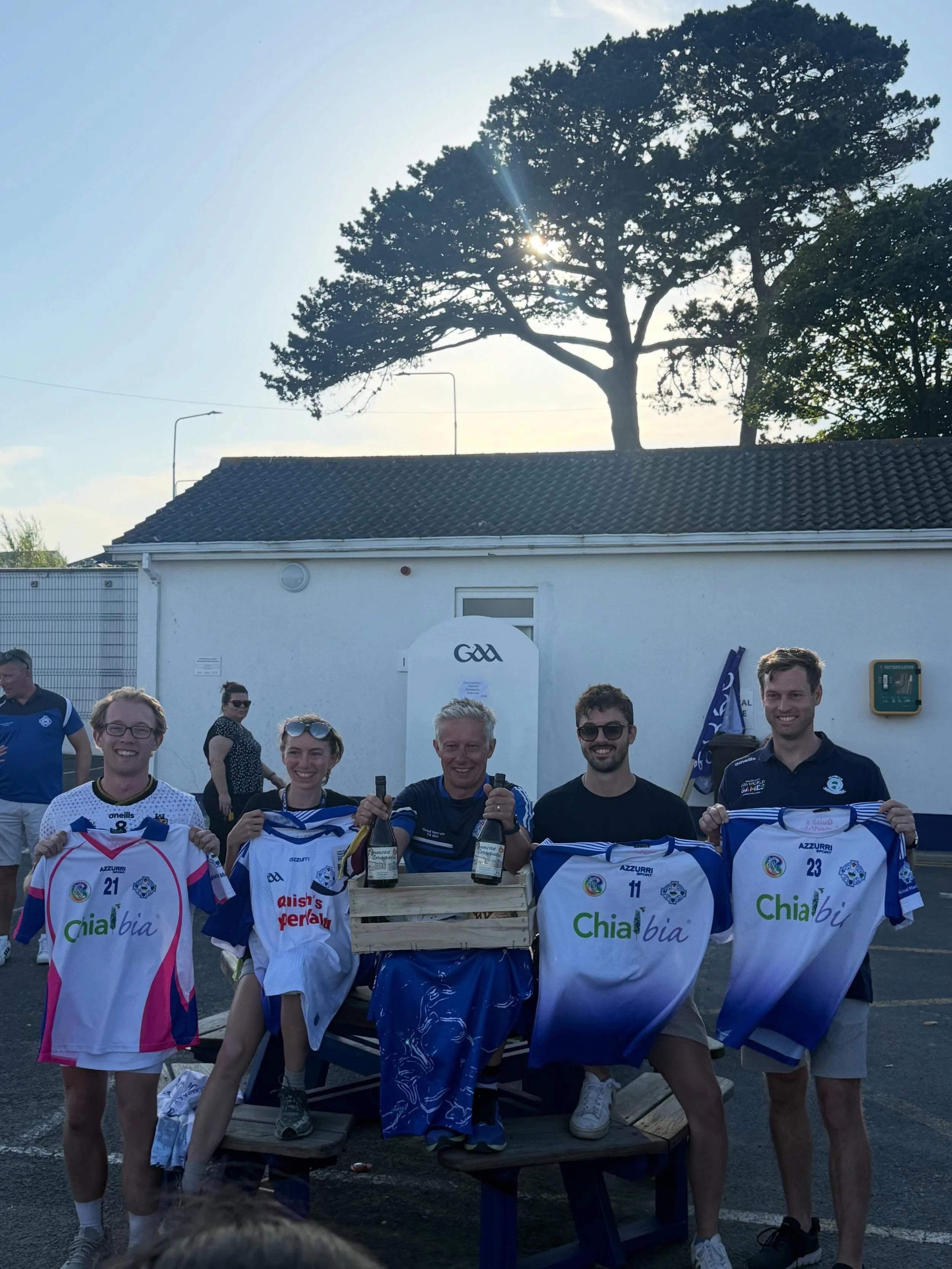 Thank you to @tramoregaa for being such gracious hosts and inviting us to share in their club and culture. A wonderful celebration with one of the oldest clubs in the GAA and great craic with the club, our French friends, Argentina, and the Pittsburg